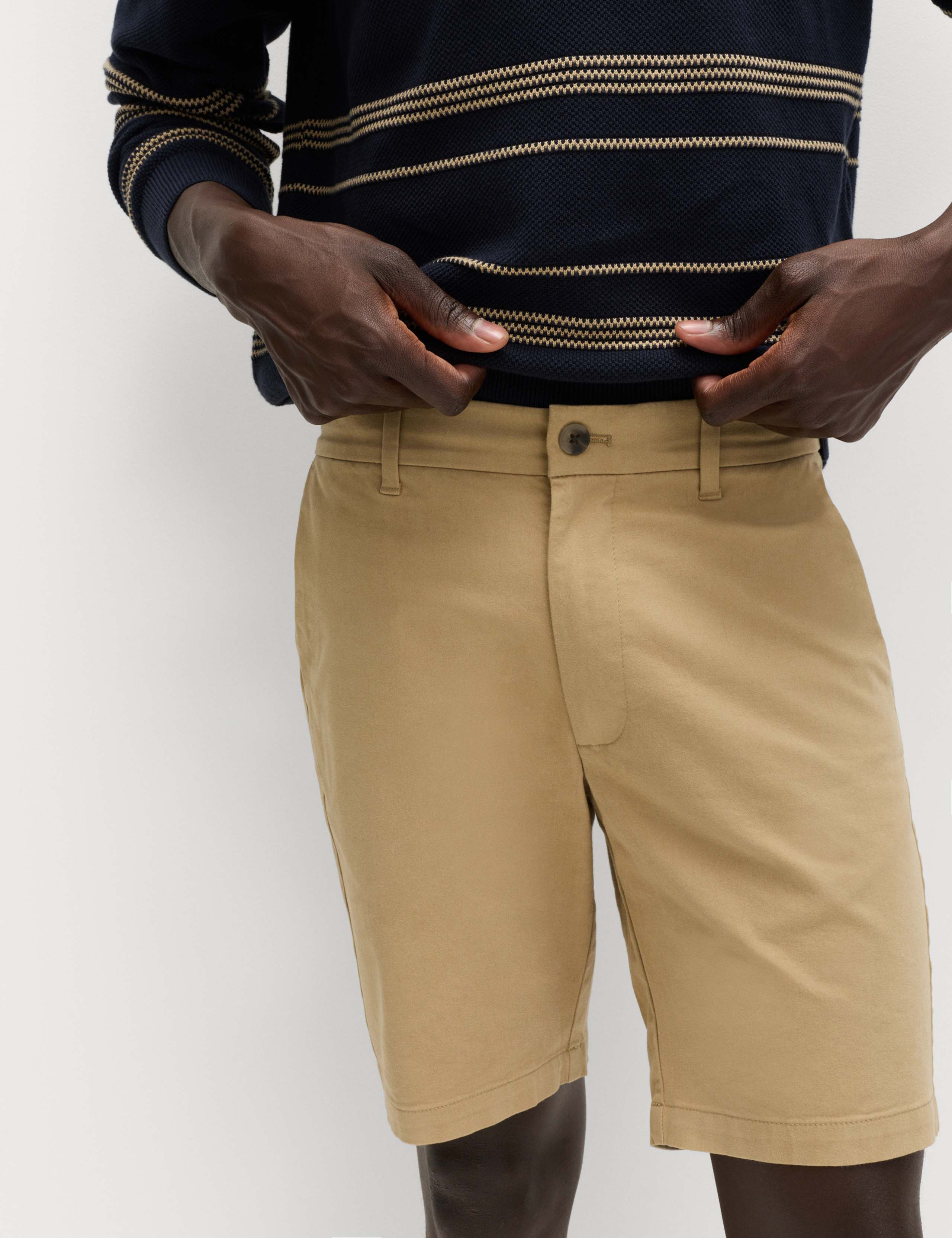 Slim Fit Stretch Chino Shorts 4 of 5