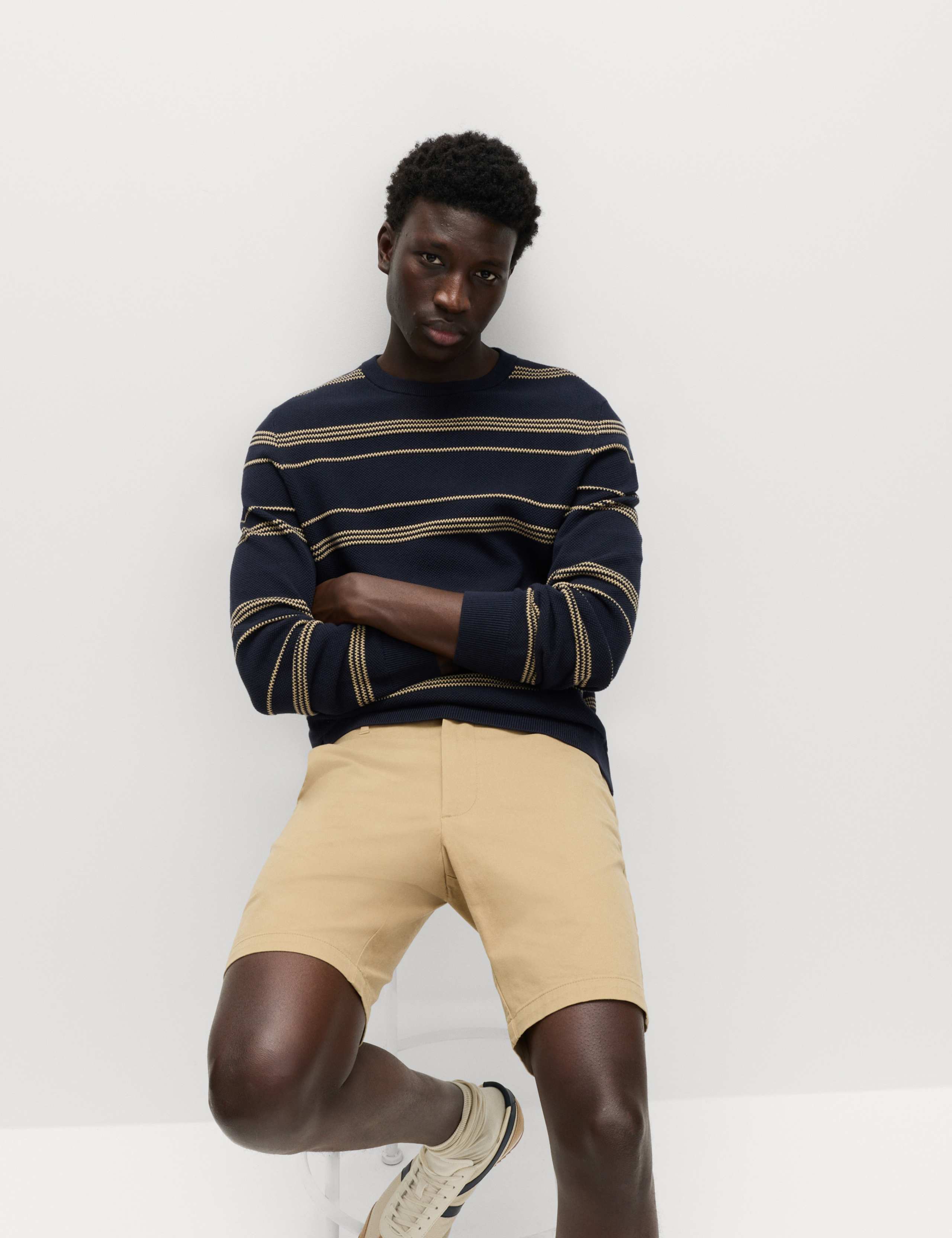 Slim Fit Stretch Chino Shorts 5 of 5