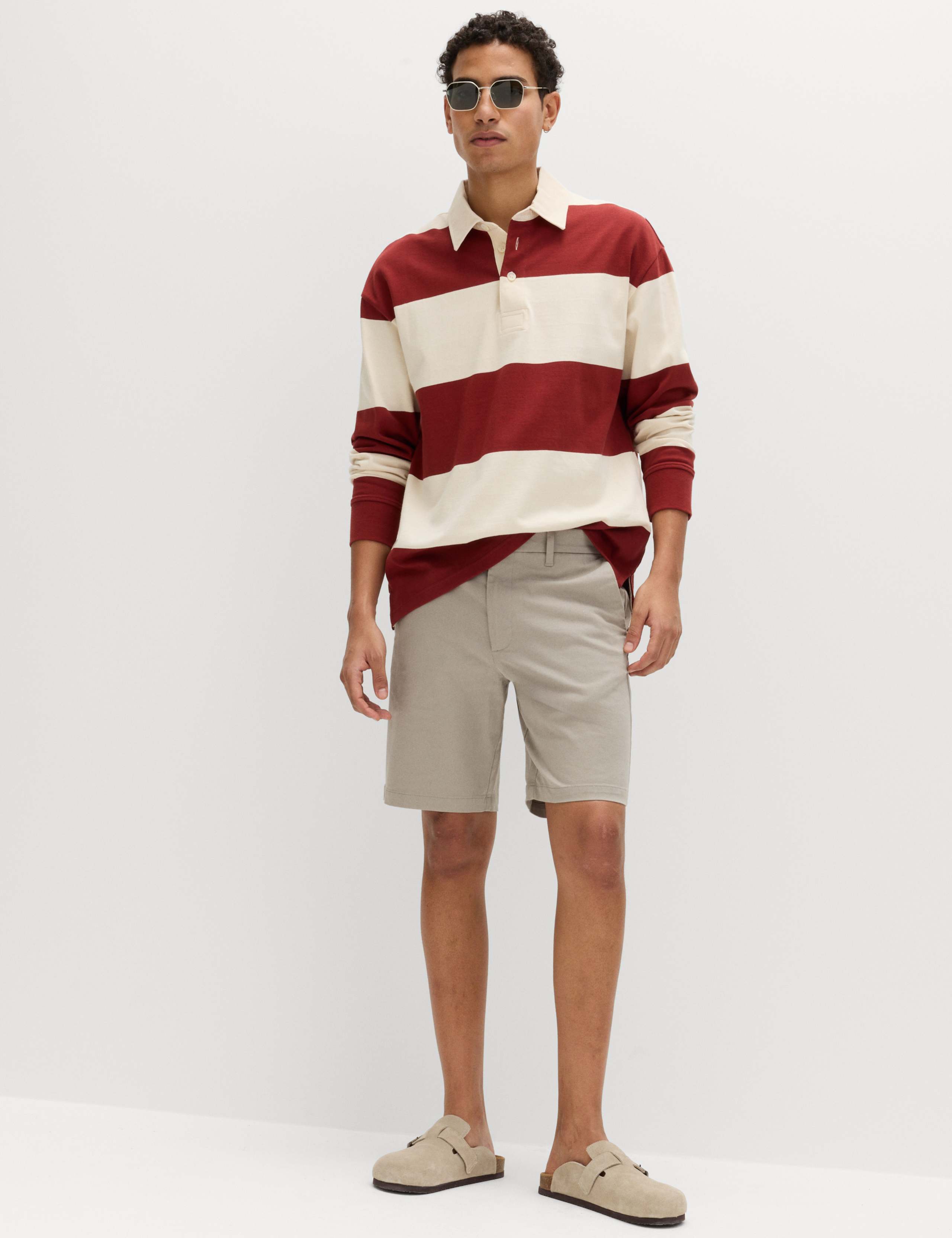 Slim Fit Stretch Chino Shorts 3 of 5