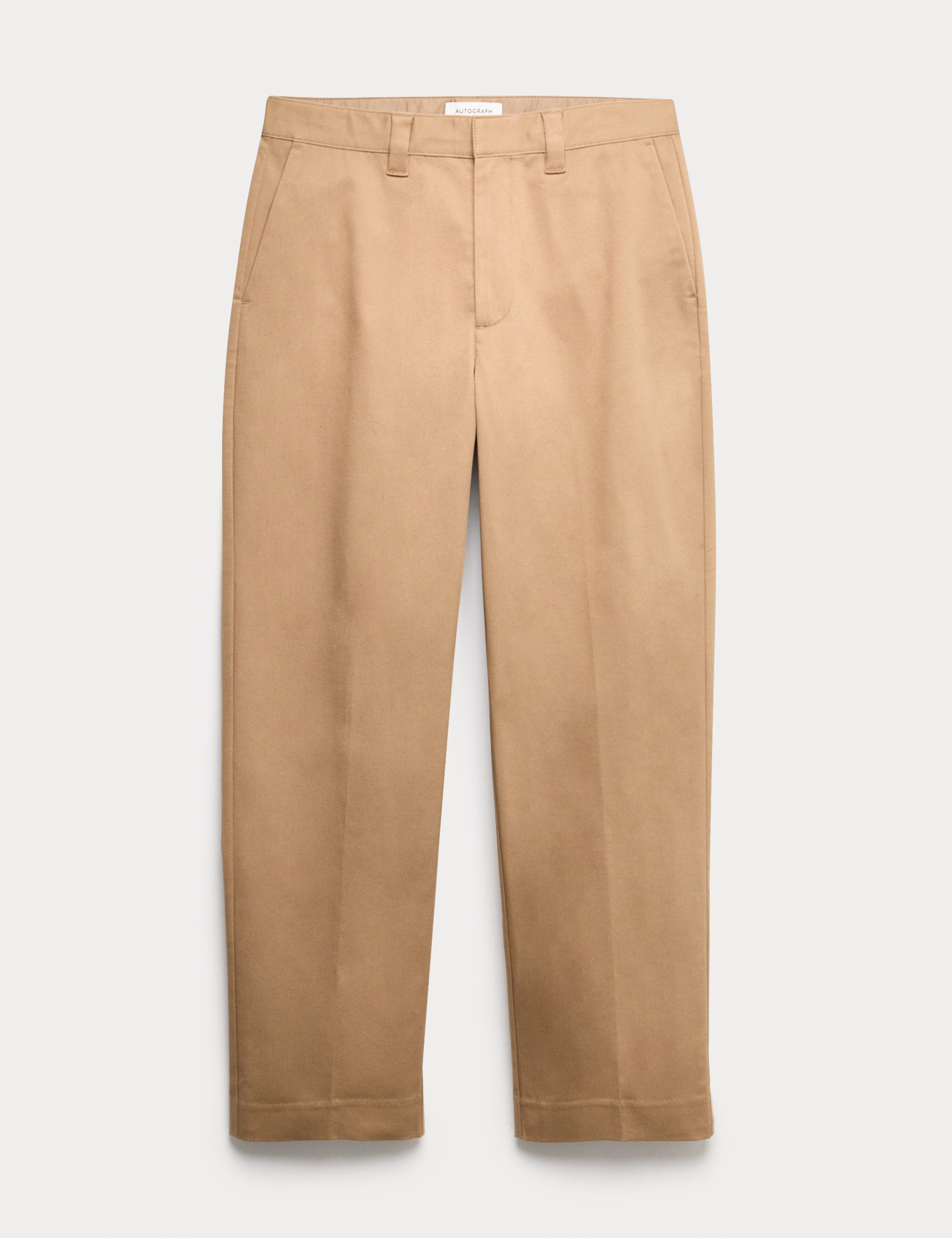 Straight Fit Italian Twill Trousers 2 of 7