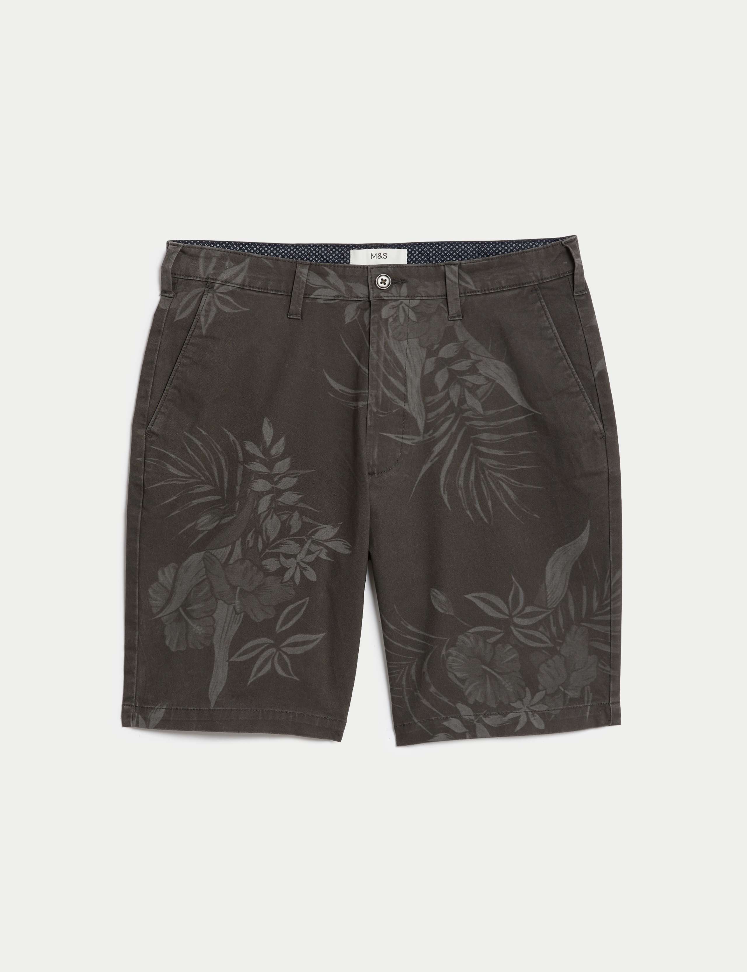 Floral Stretch Chino Shorts 2 of 5