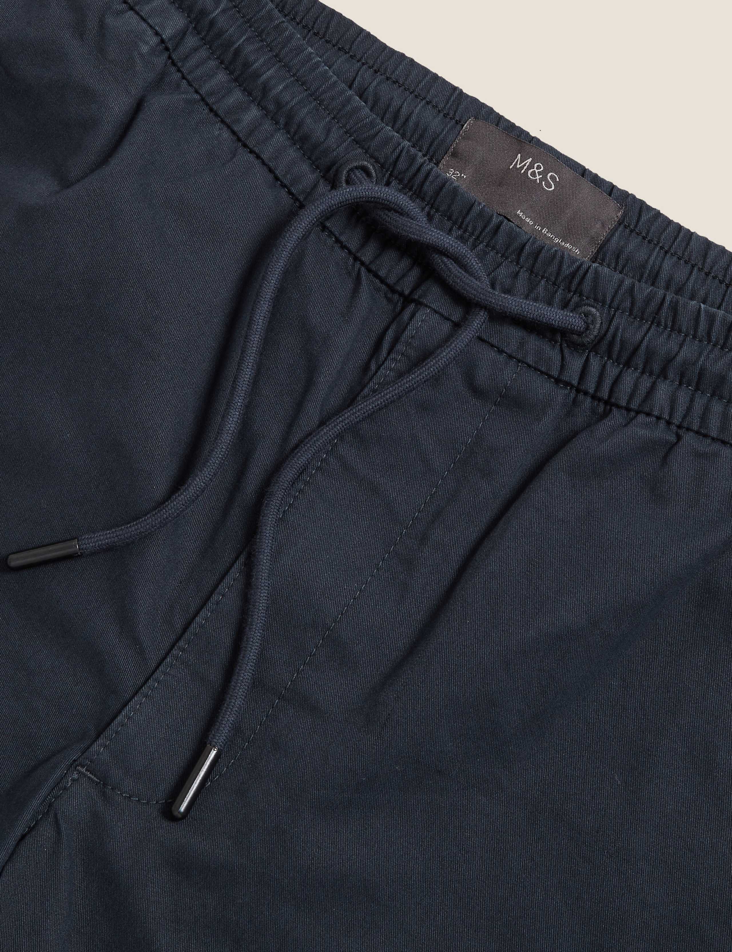 Organic Cotton Elasticated Chino Short 5 of 5