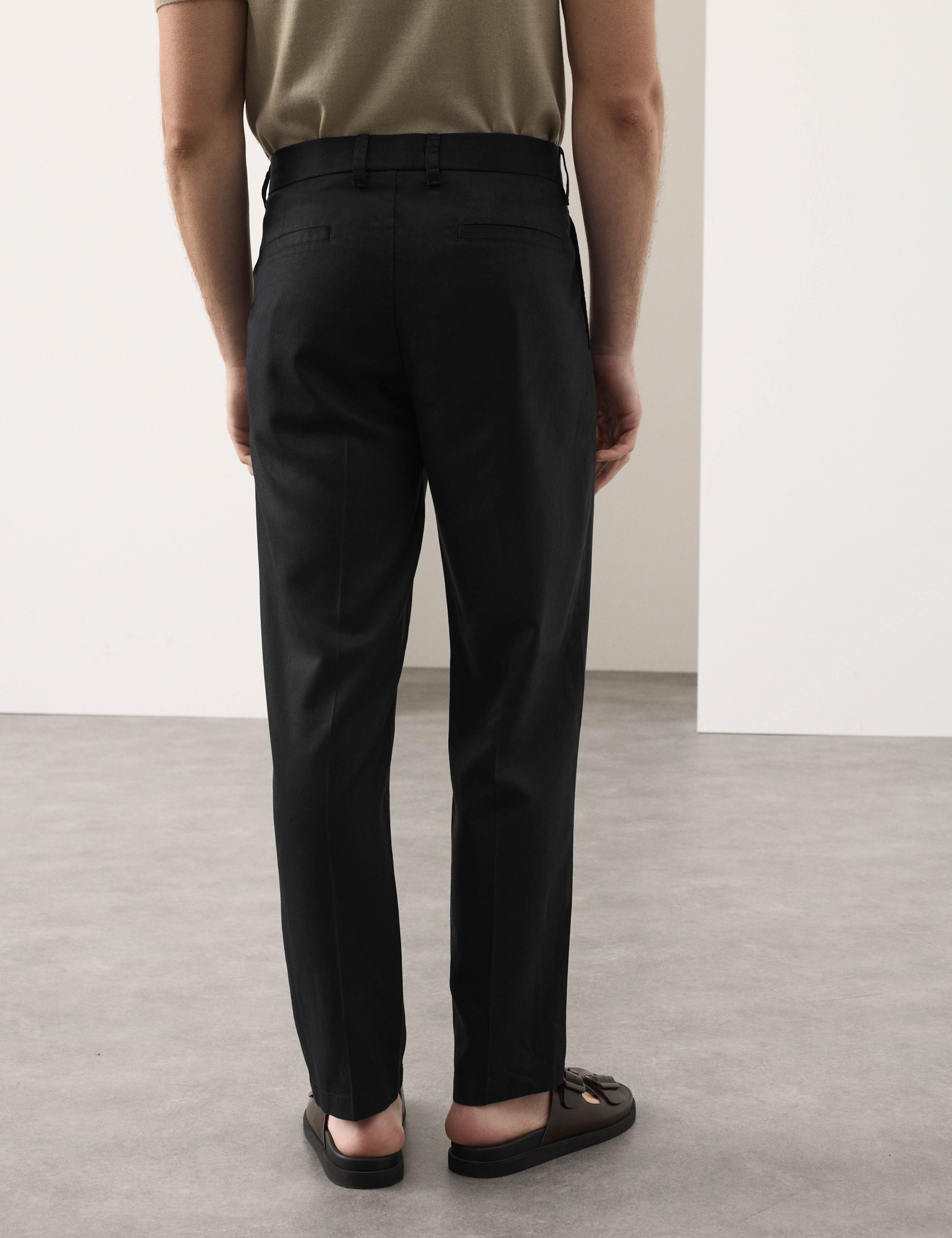 Tapered Fit Lyocell Rich Trousers 5 of 7