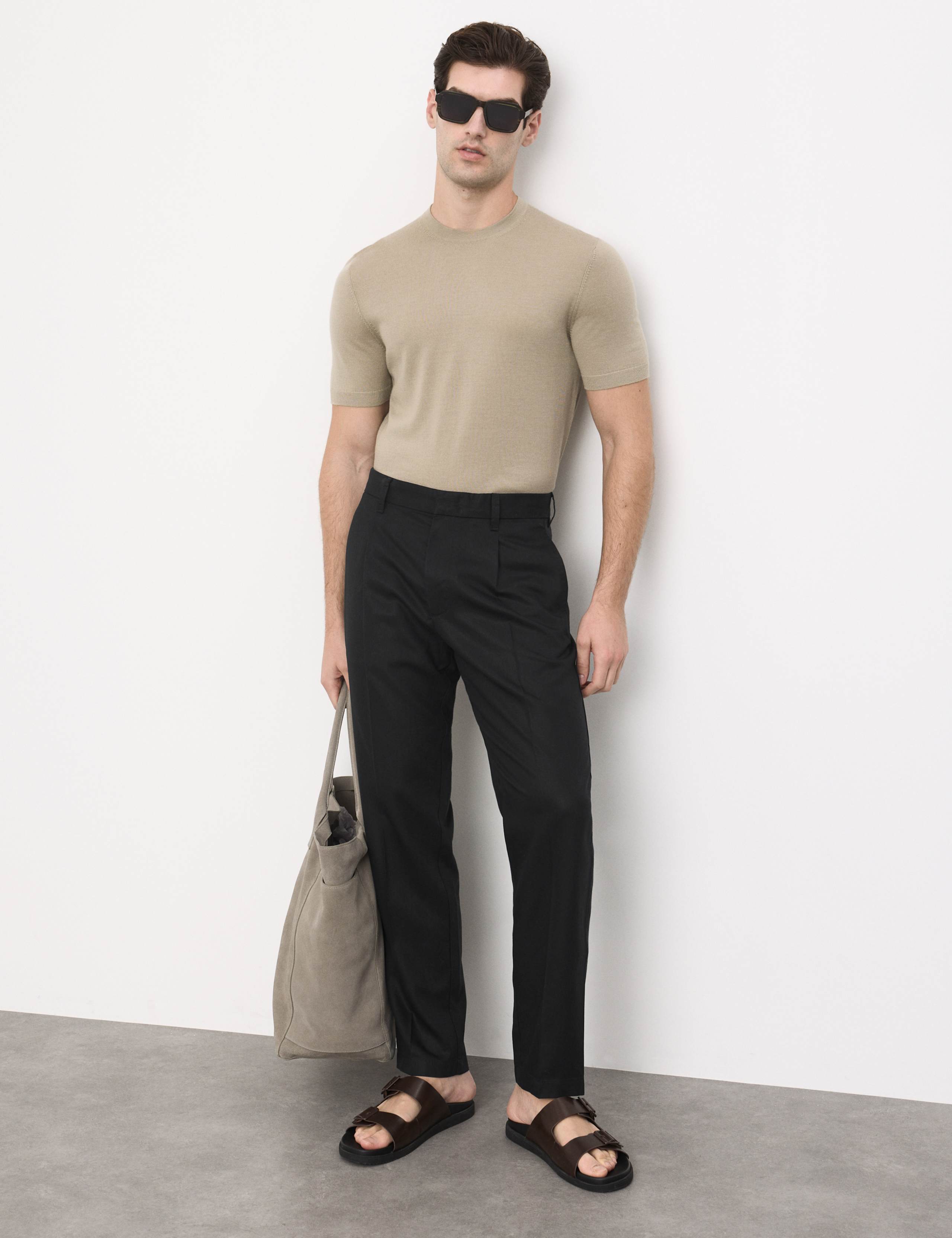 Tapered Fit Lyocell Rich Trousers 7 of 7