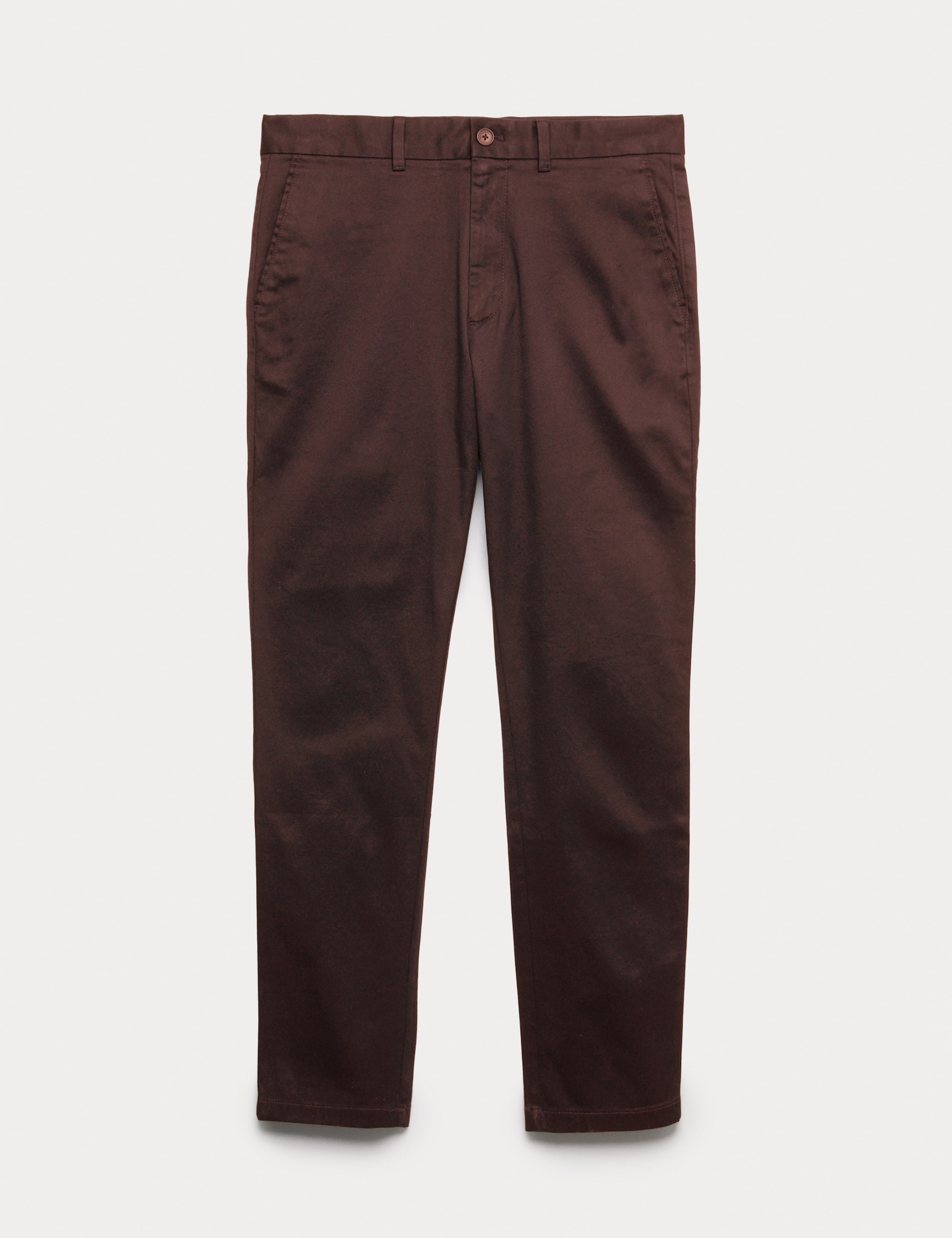 Slim Fit Cotton Rich Stretch Trousers 2 of 5