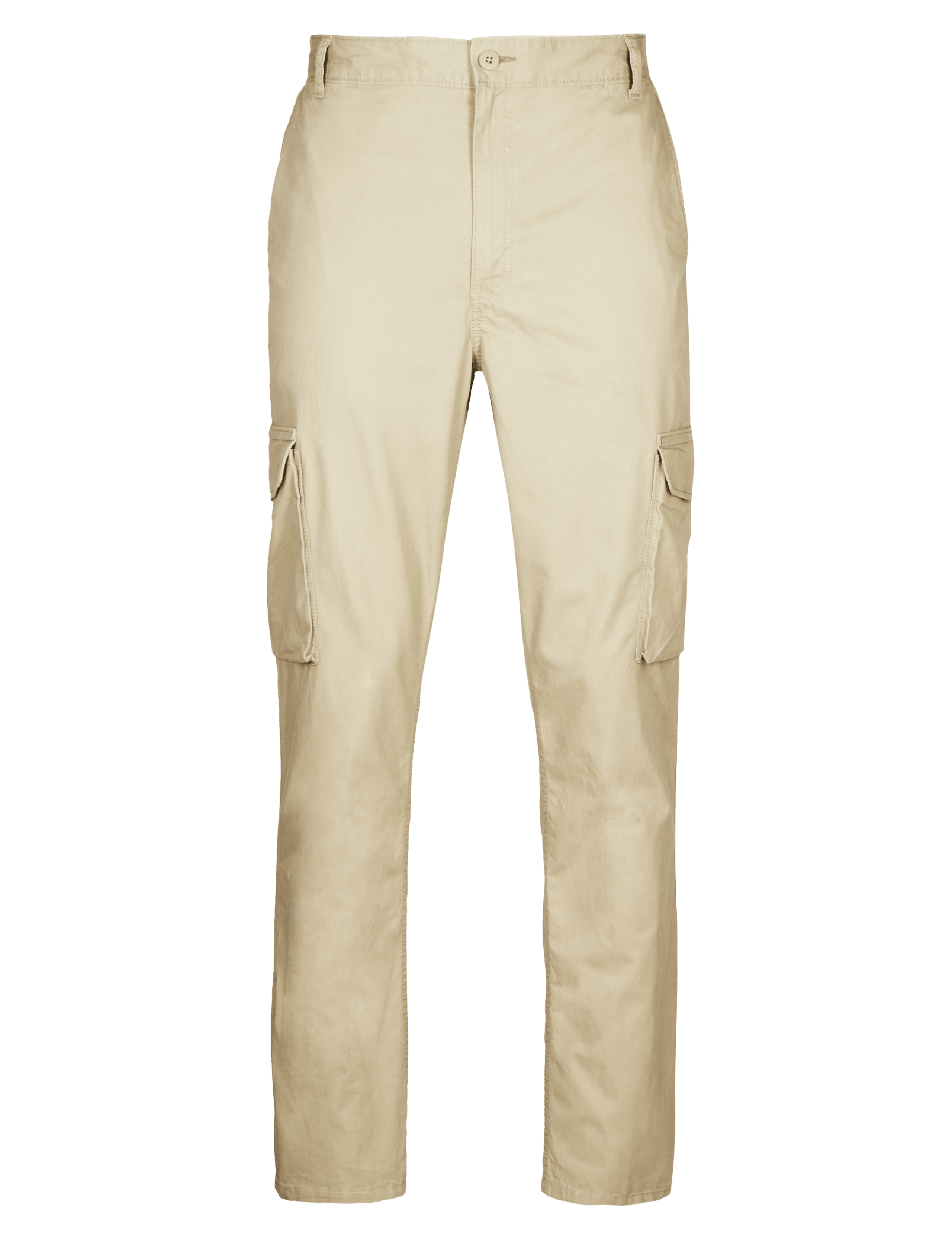 Big & Tall Pure Cotton Cargo Trousers 2 of 5