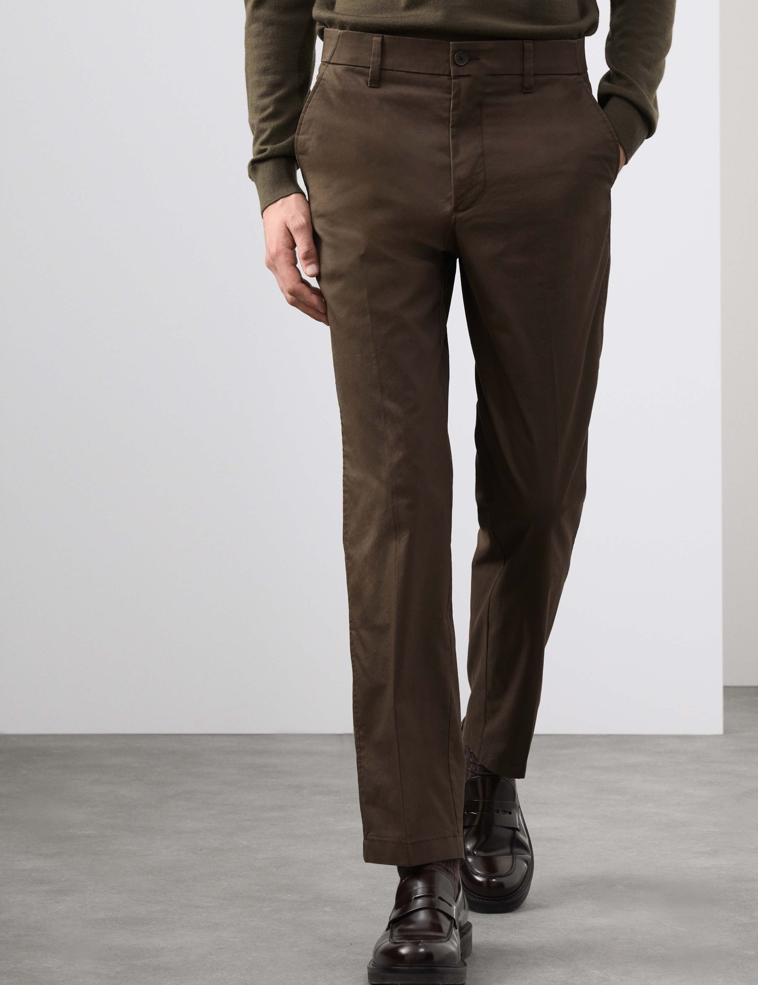 Regular Fit Super Lightweight Chinos 1 of 7