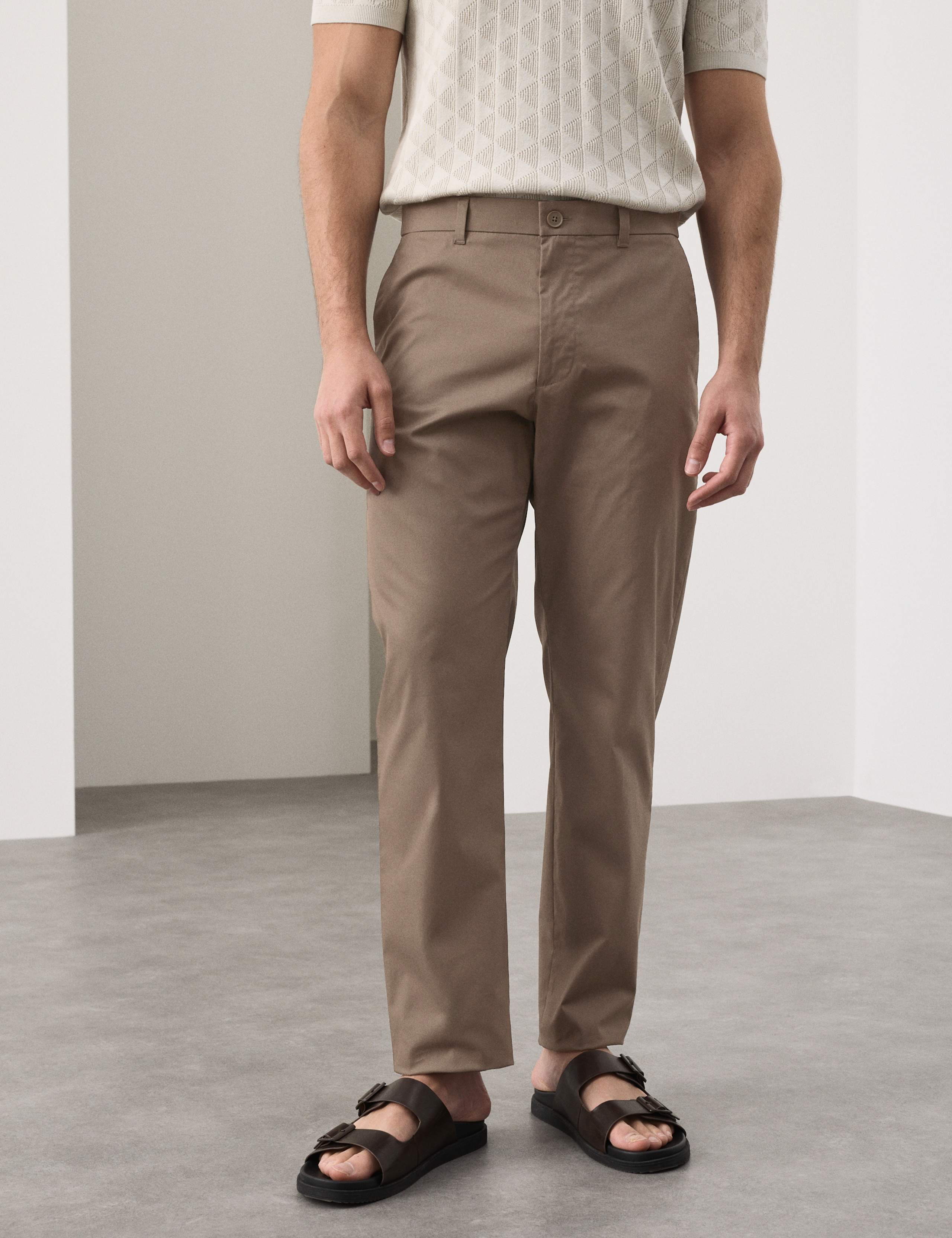 Regular Fit Super Lightweight Chinos 1 of 5