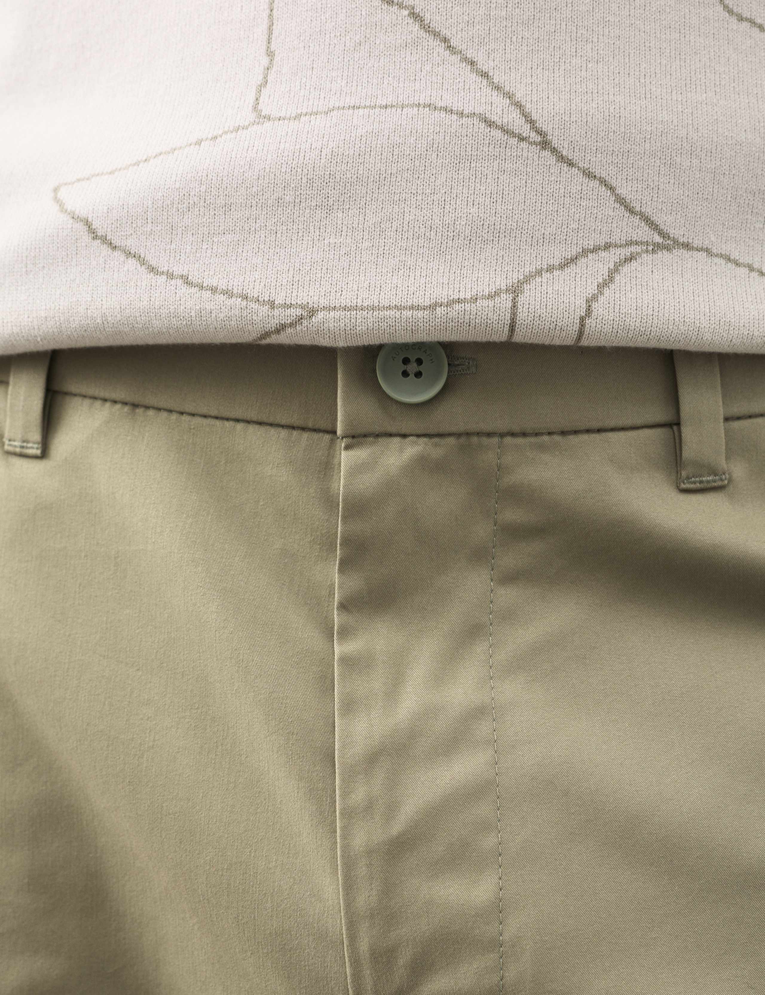 Regular Fit Super Lightweight Chino Shorts 4 of 5