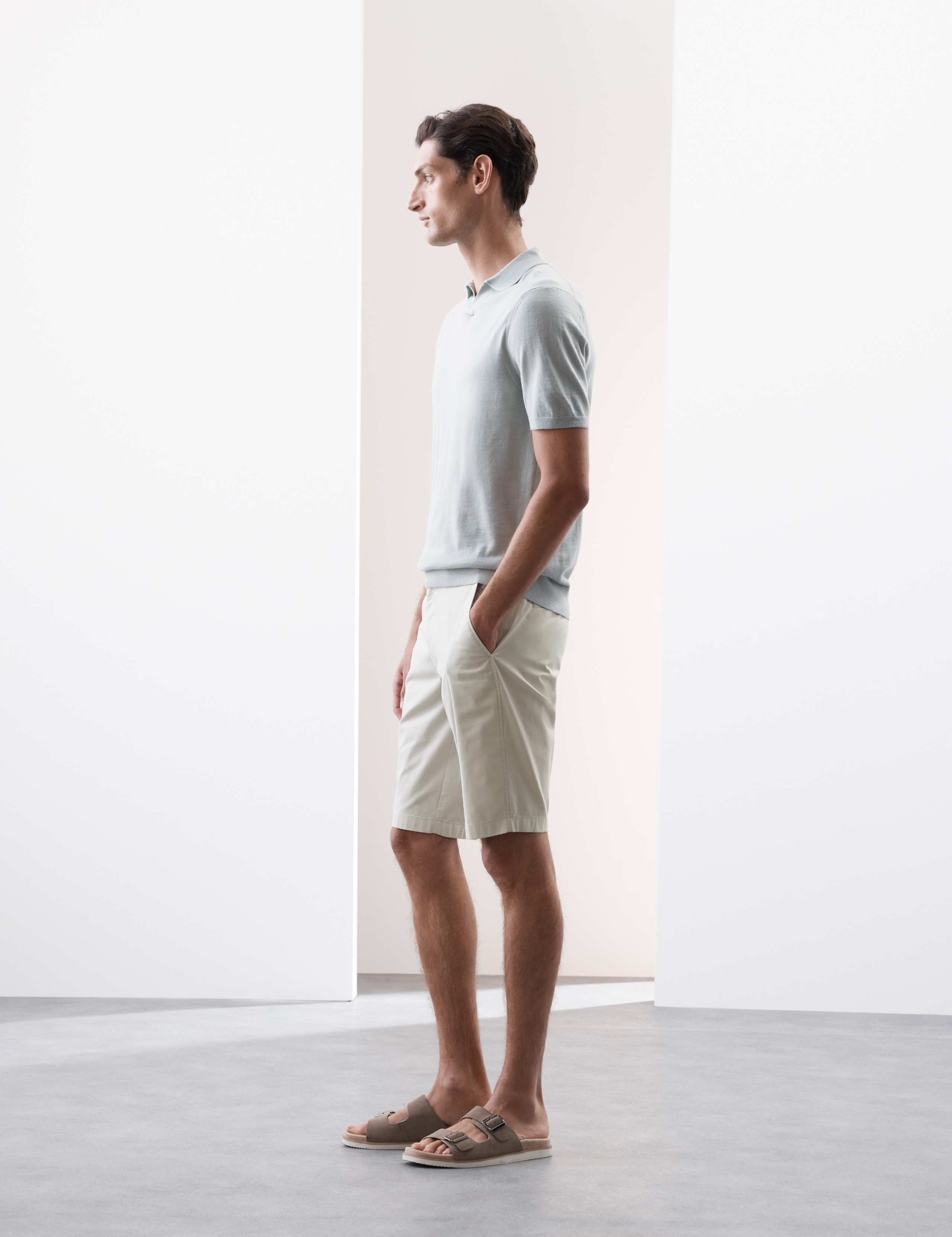Slim Fit Super Lightweight Chino Shorts 3 of 7