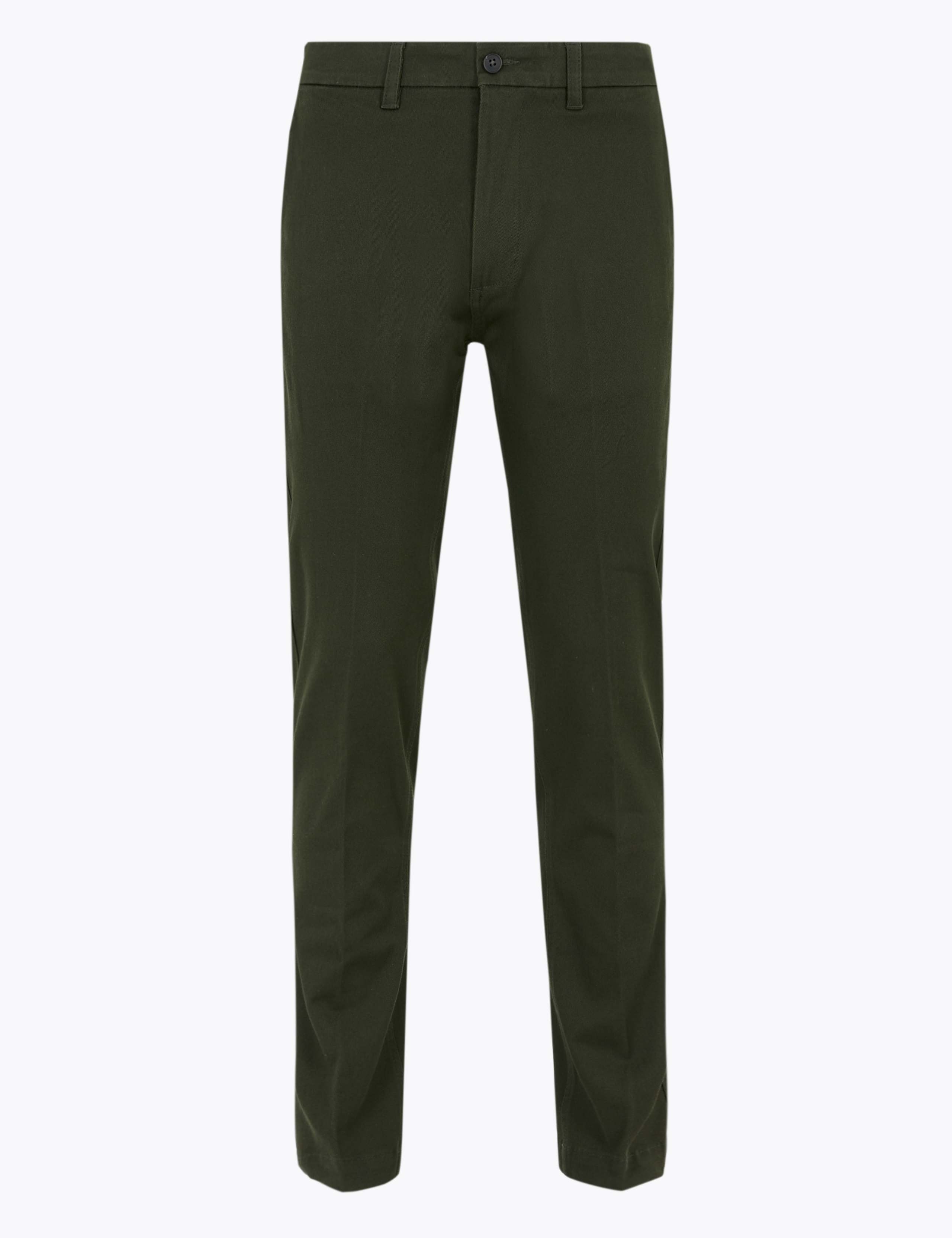 Slim Fit Textured Stretch Chinos 2 of 4