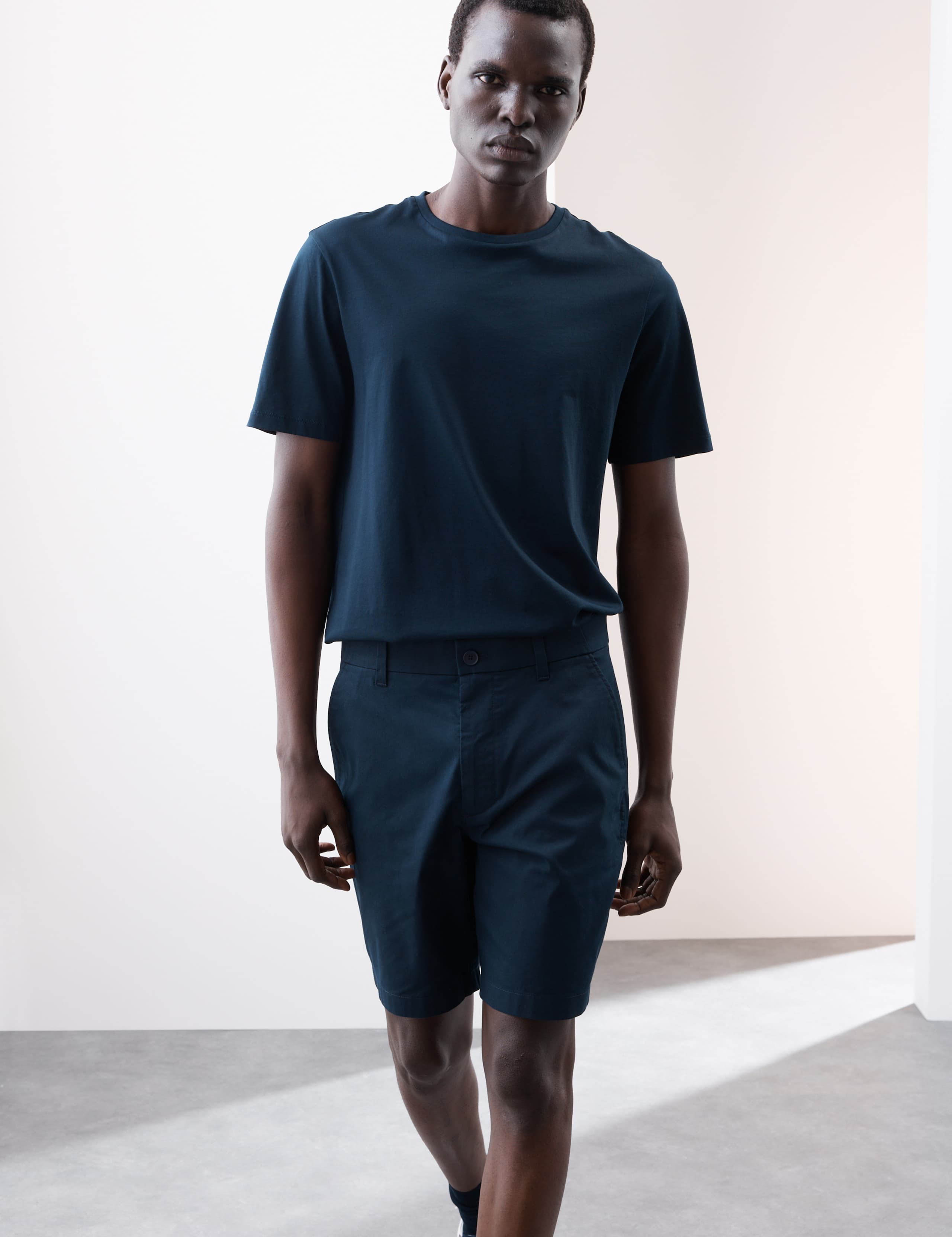 2 Pack Slim Fit Lightweight Chino Shorts 2 of 5