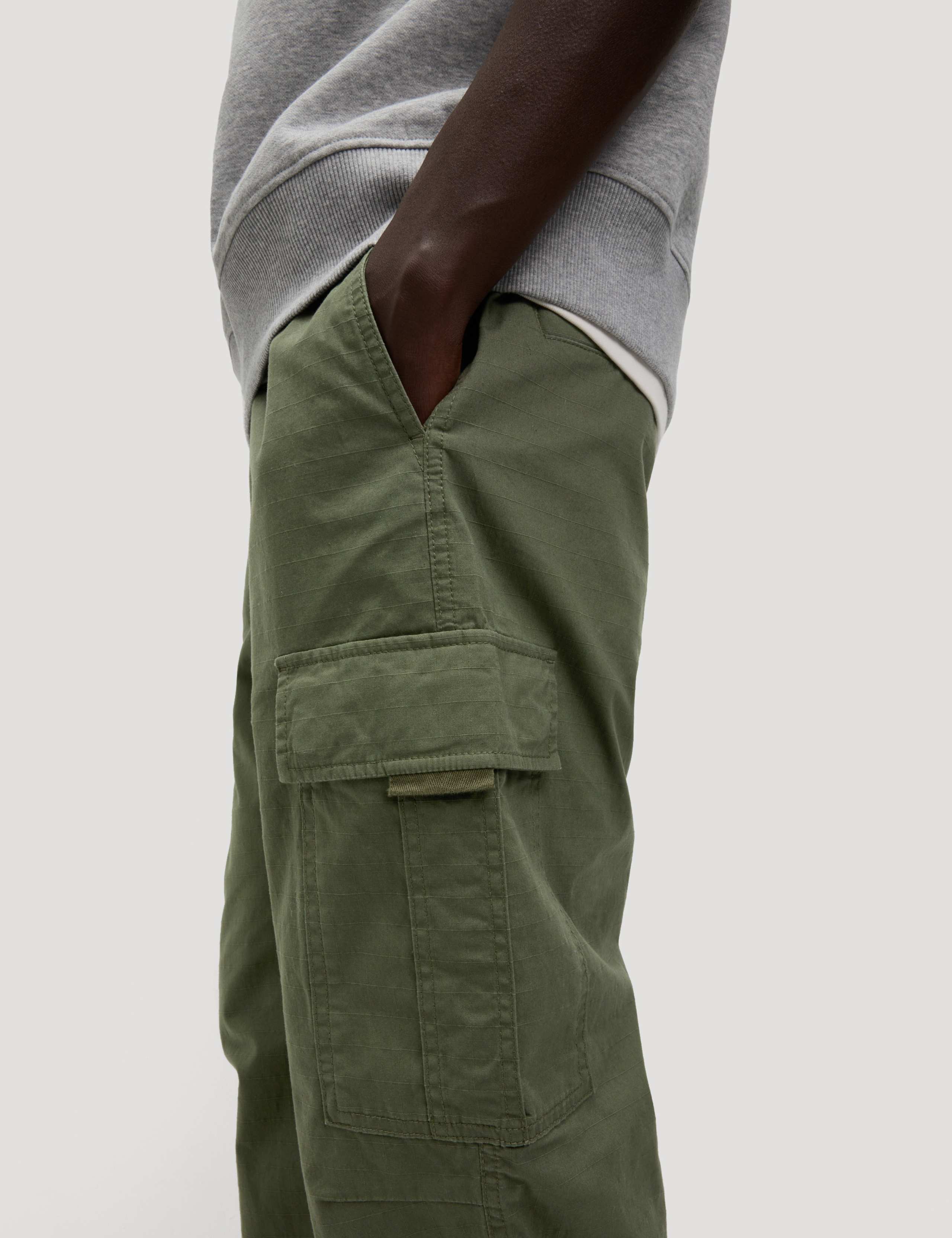 Slim Fit Ripstop Cargo Trousers 3 of 6