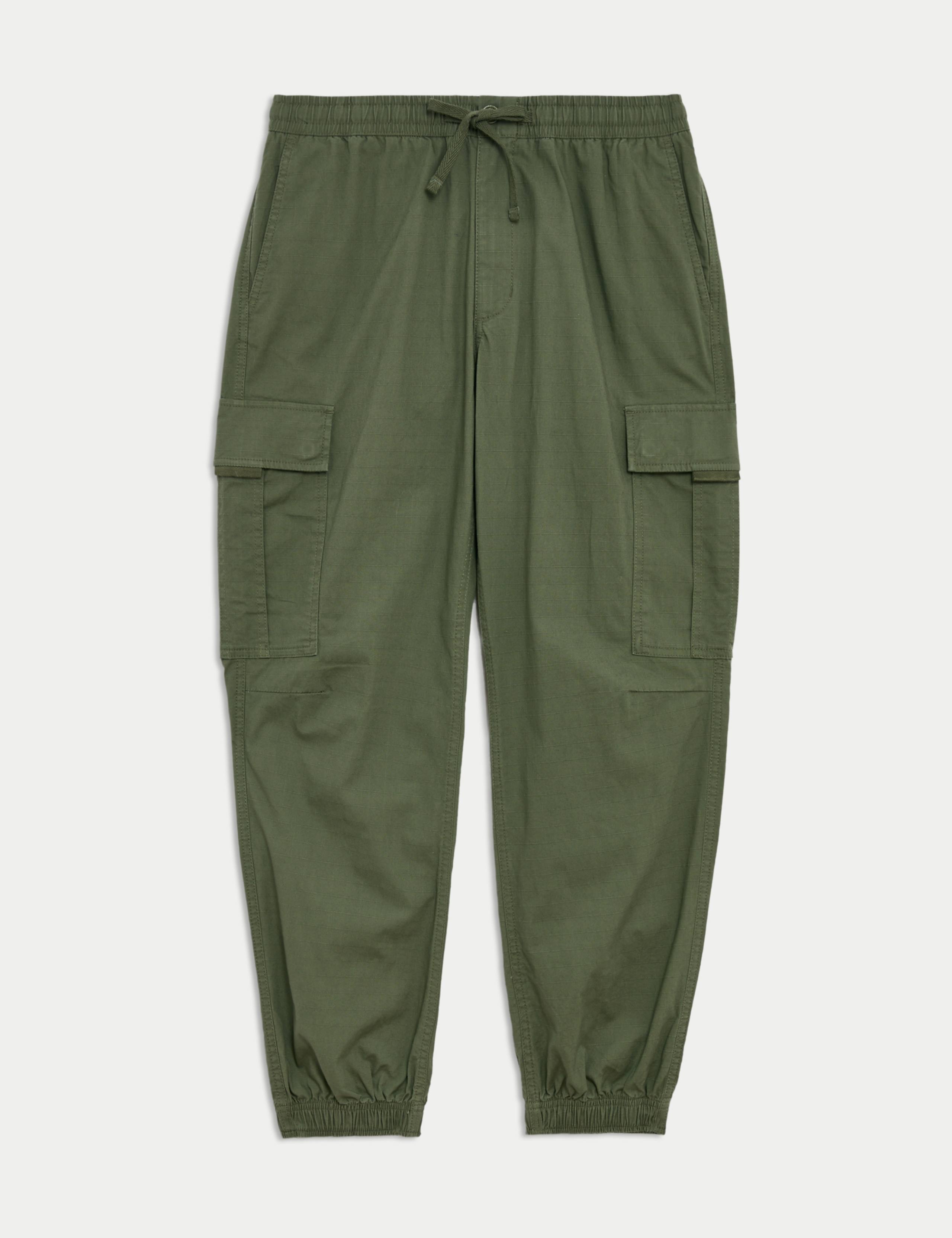 Slim Fit Ripstop Cargo Trousers 2 of 6