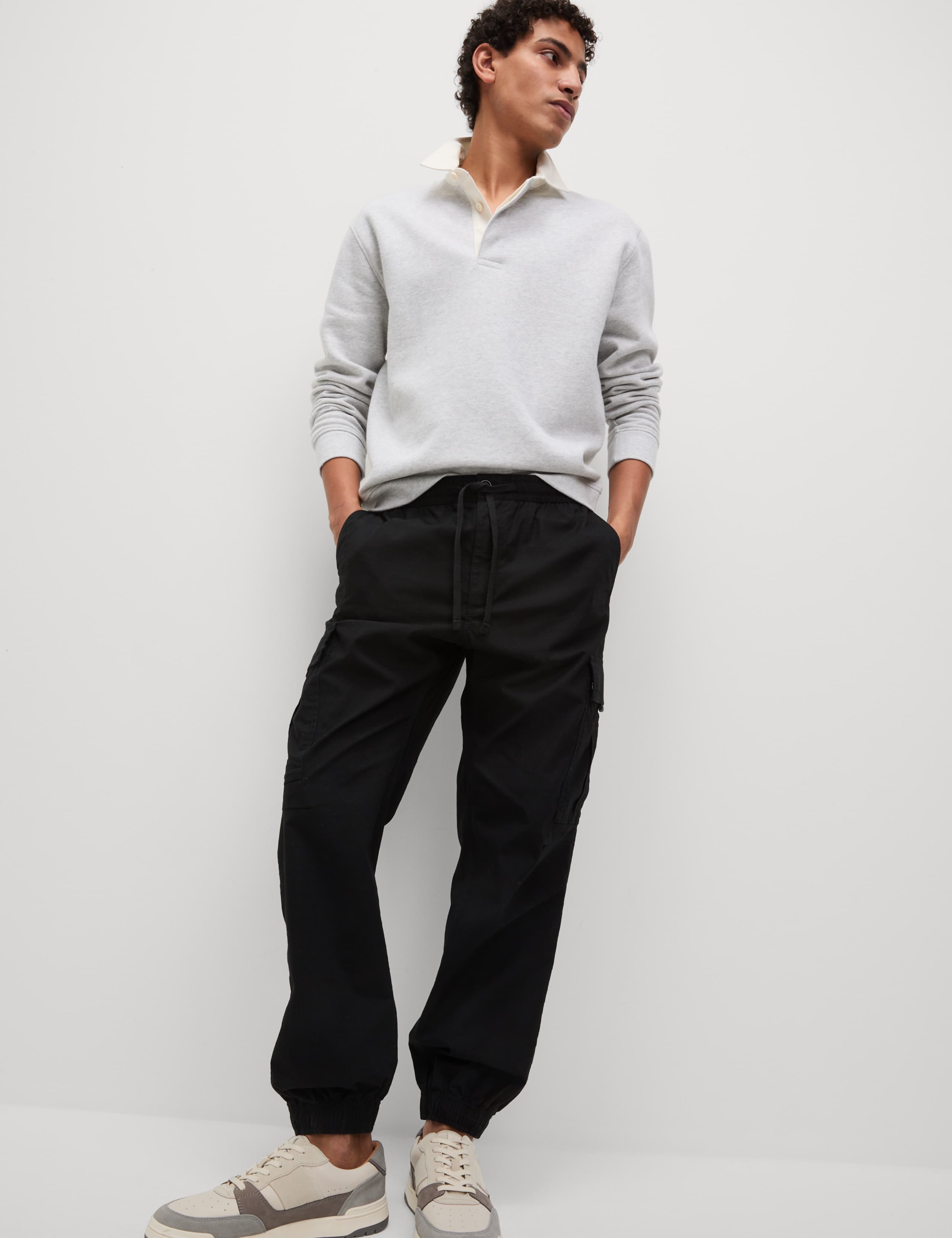 Slim Fit Ripstop Cargo Trousers 4 of 5