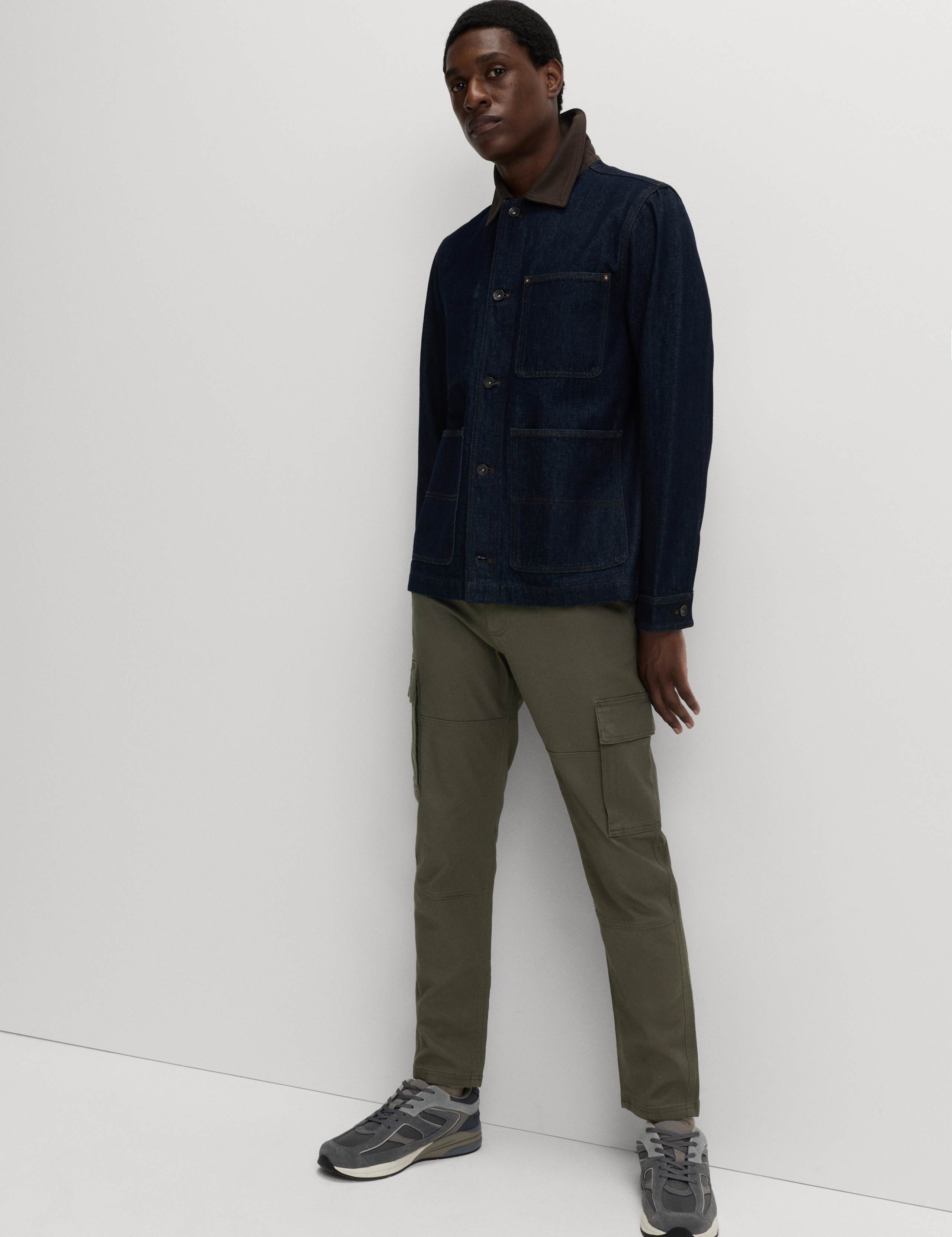 Tapered Fit Stretch Cargo Trousers 3 of 6