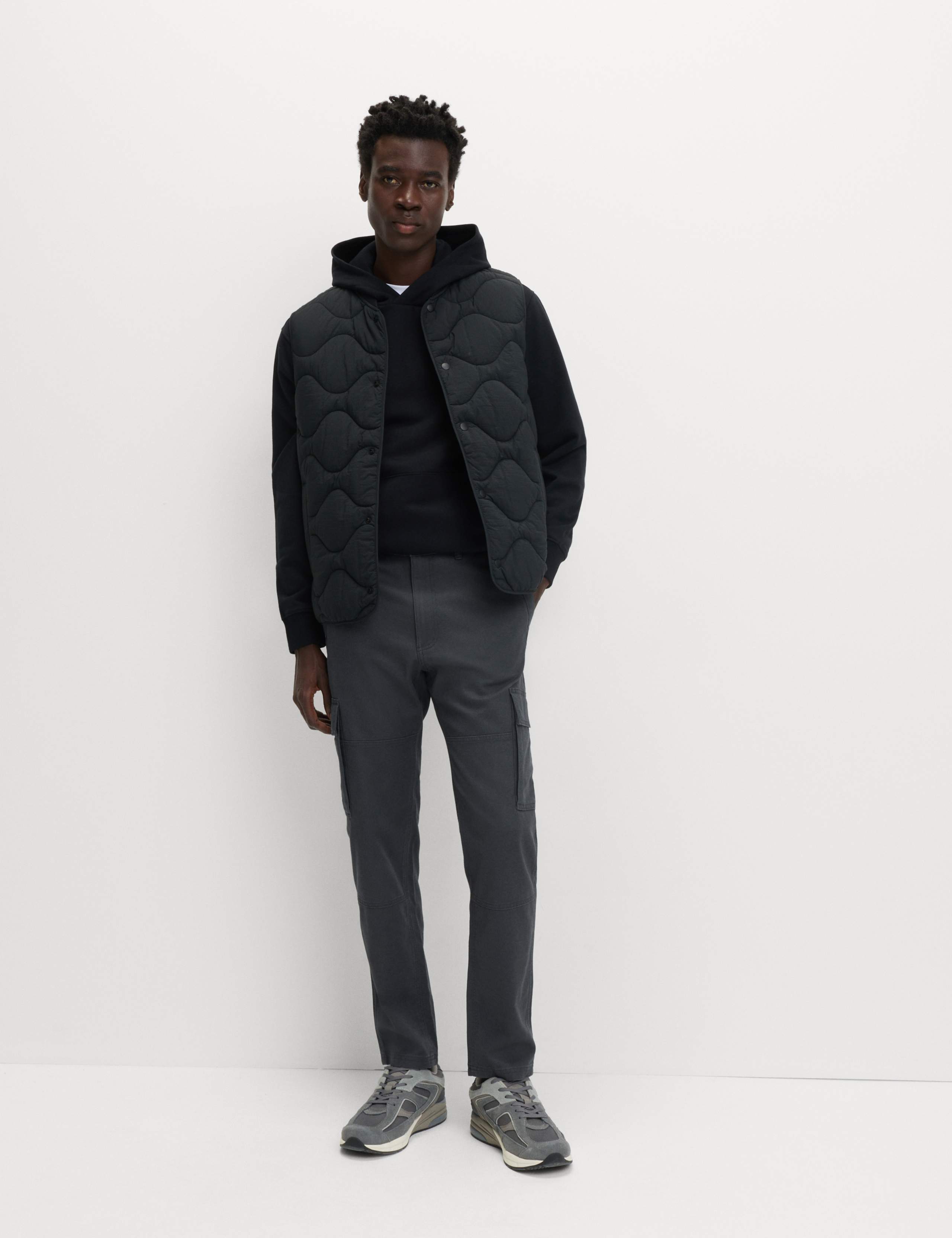 Tapered Fit Stretch Cargo Trousers 1 of 5