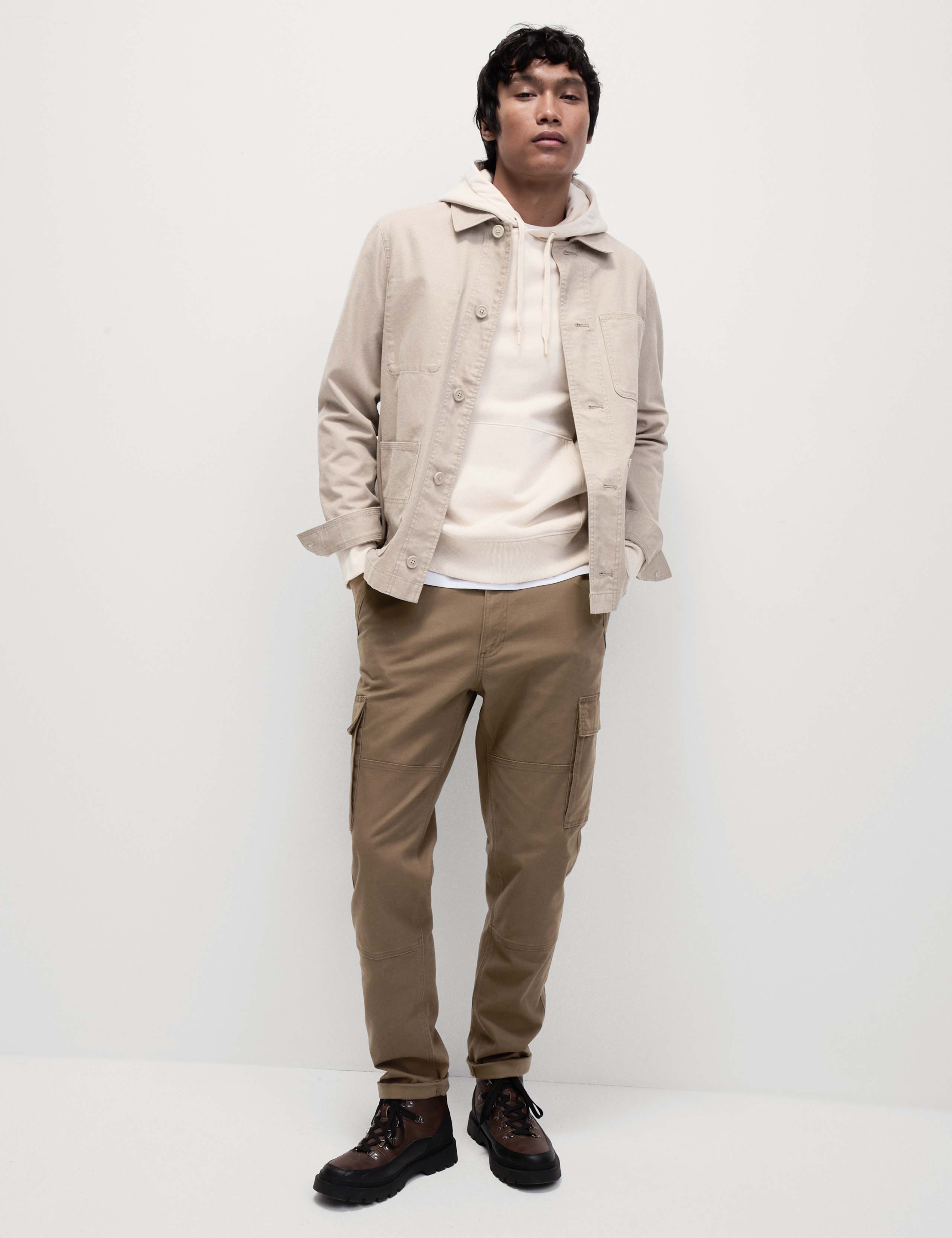Tapered Fit Stretch Cargo Trousers 6 of 6