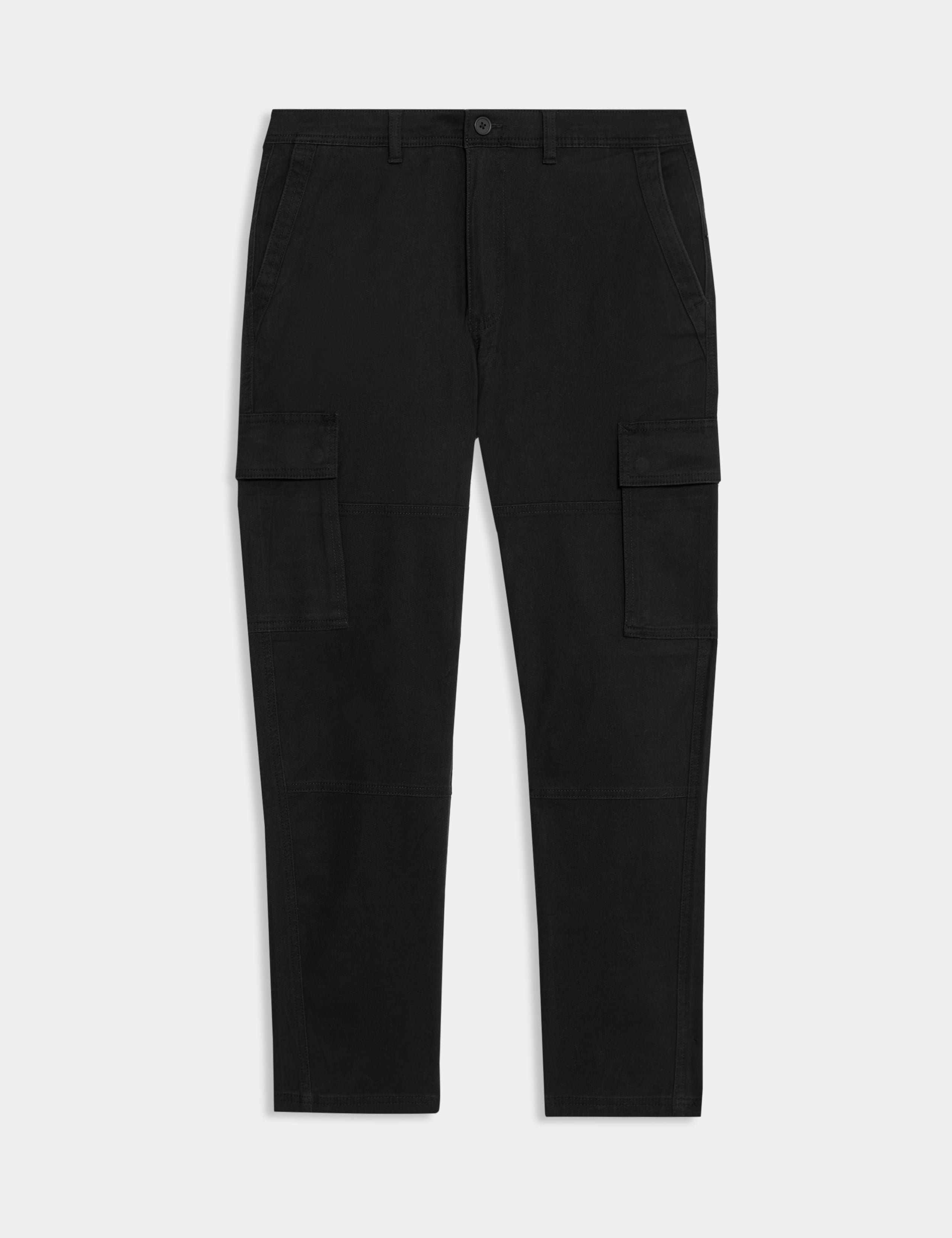 Tapered Fit Stretch Cargo Trousers 2 of 7