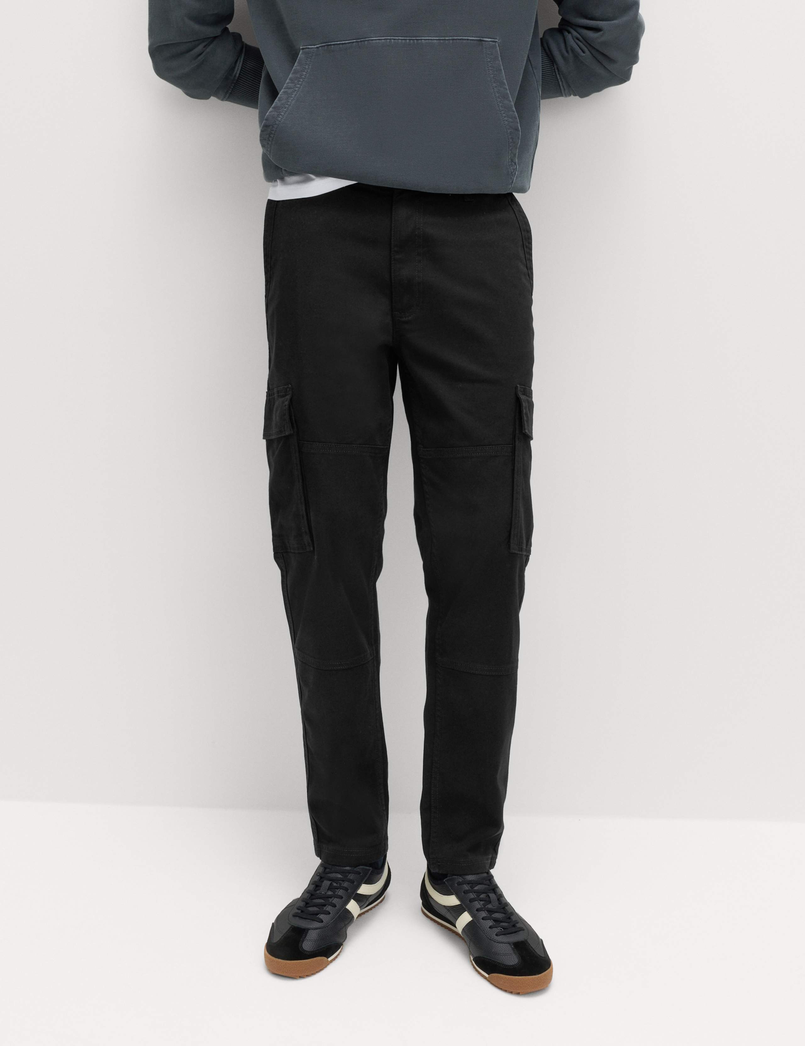 Tapered Fit Stretch Cargo Trousers 1 of 7