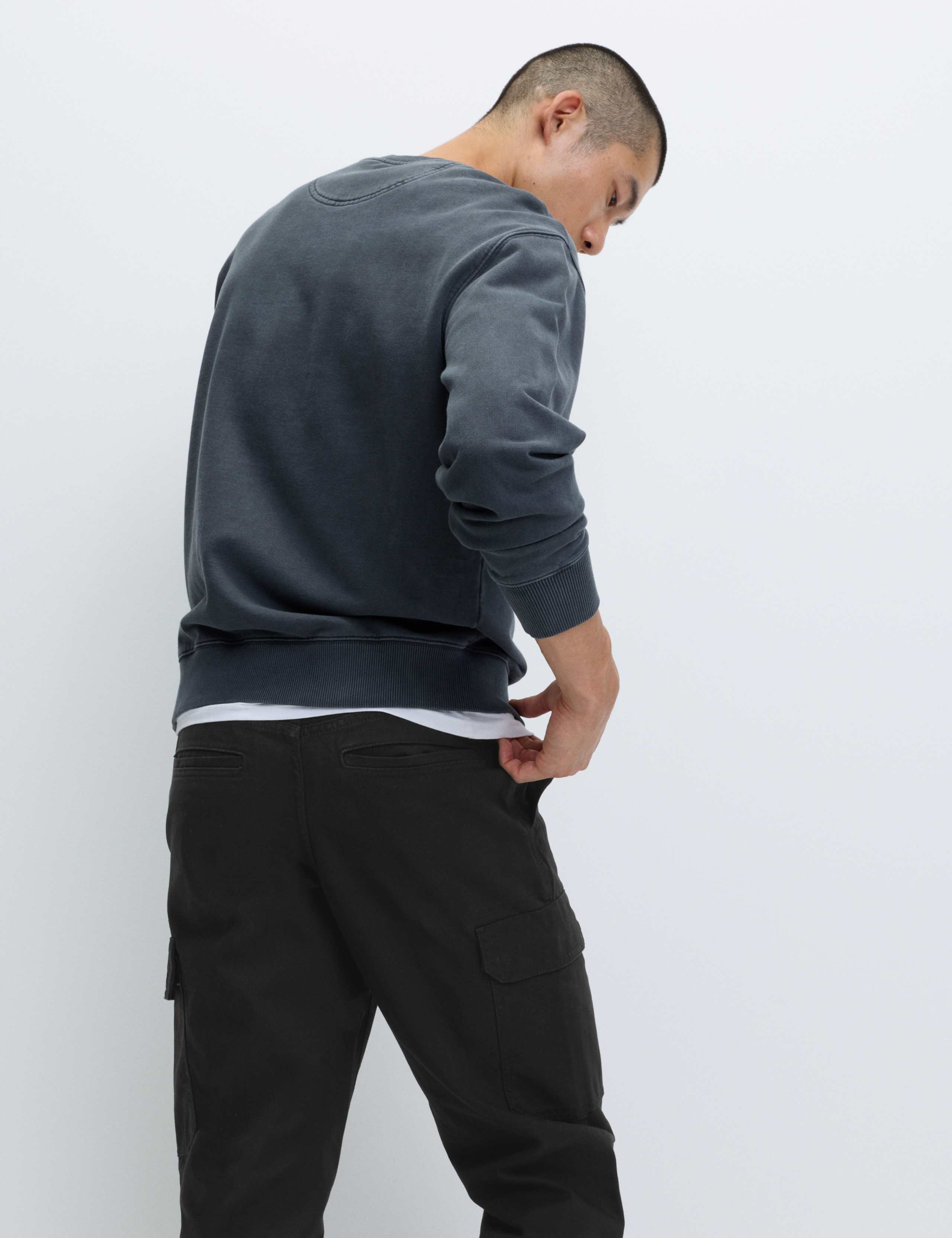 Loose Fit Pure Cotton Cargo Trousers 5 of 6