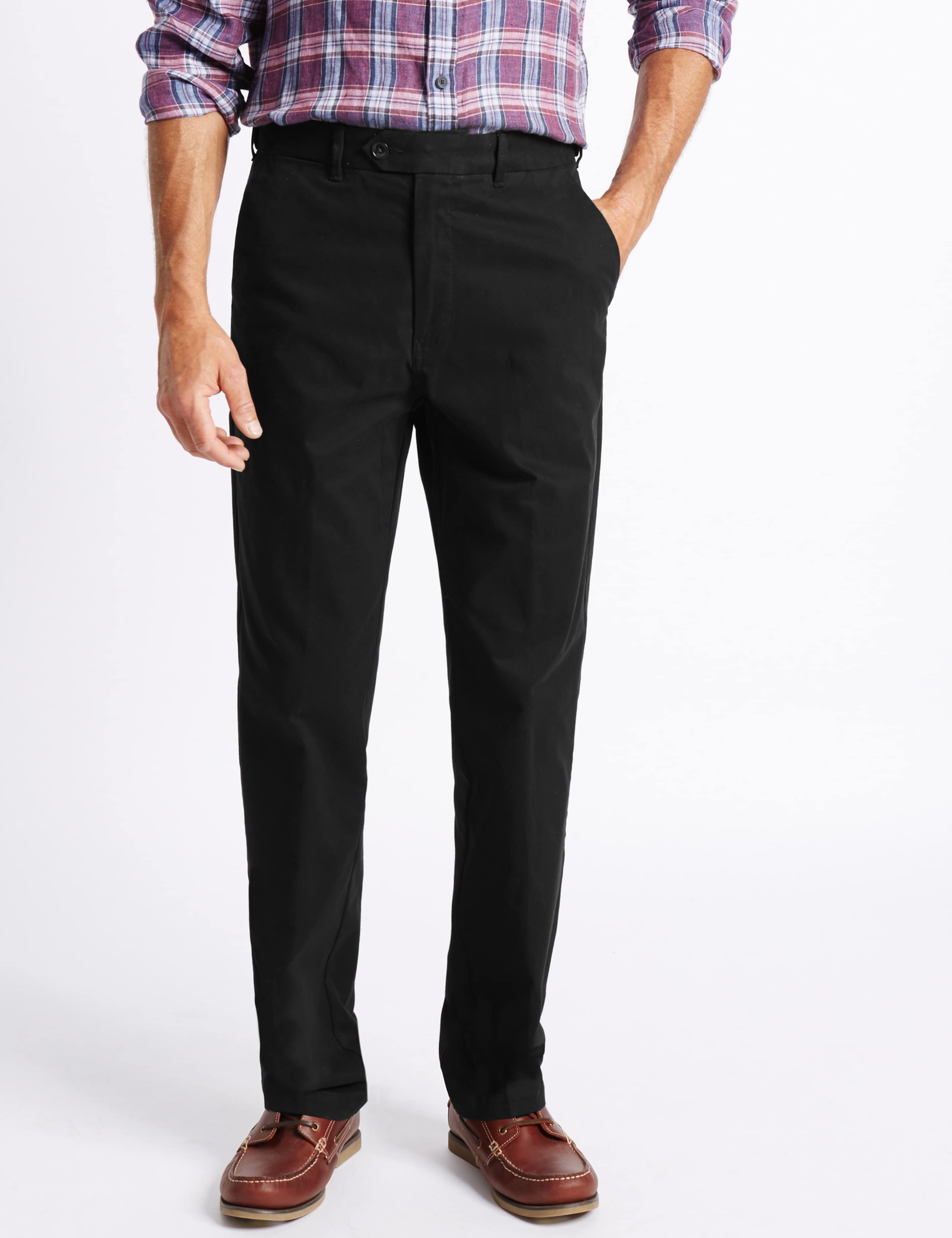 Big & Tall Cotton Rich Chinos 1 of 3