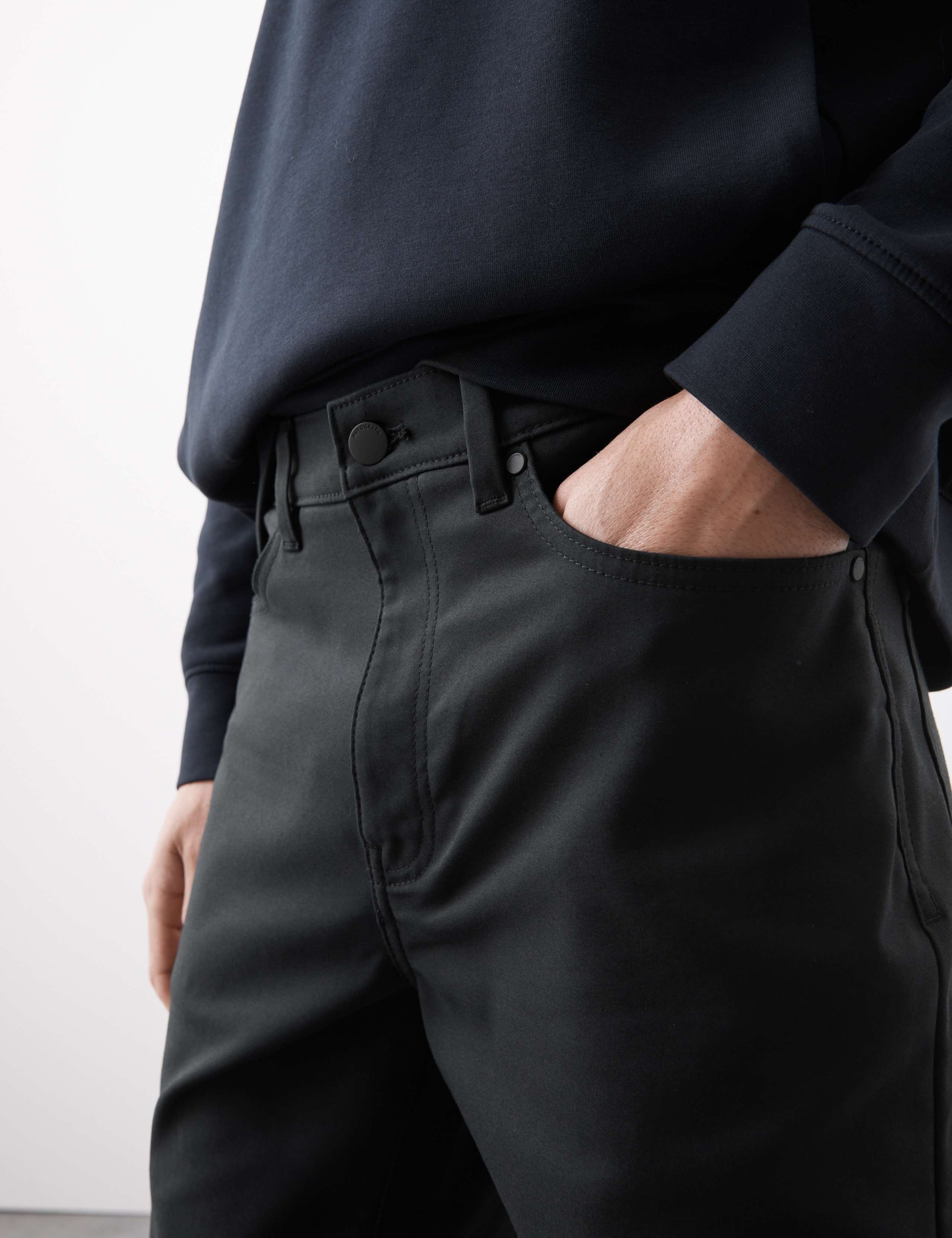 Performance Slim Fit Cotton Rich 5 Pocket Trousers 4 of 6
