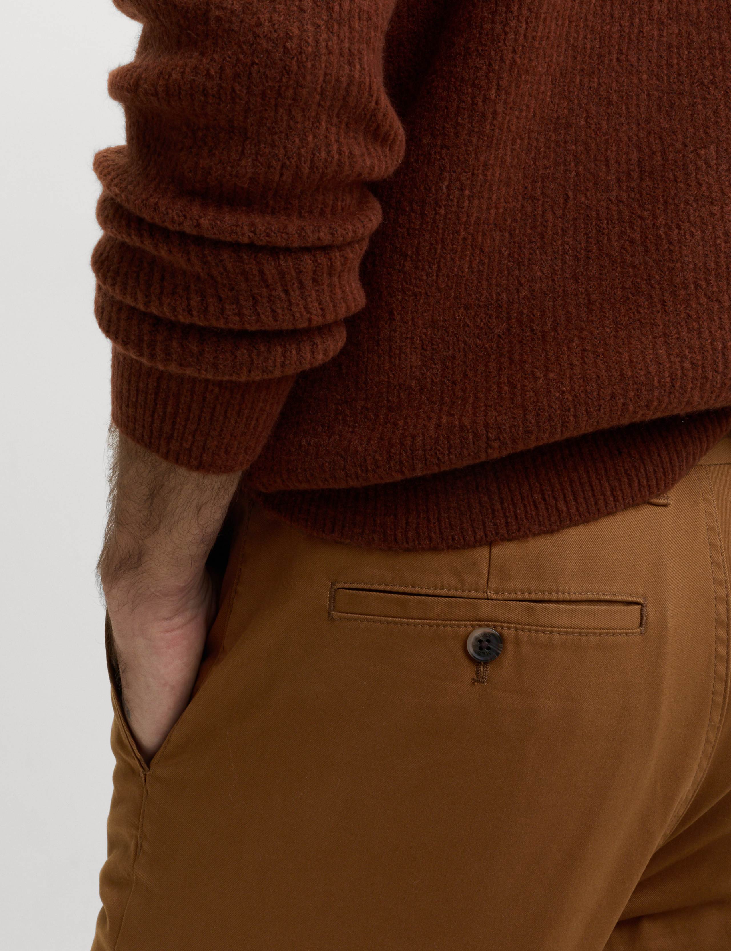 Regular Fit Twill Chinos 4 of 5