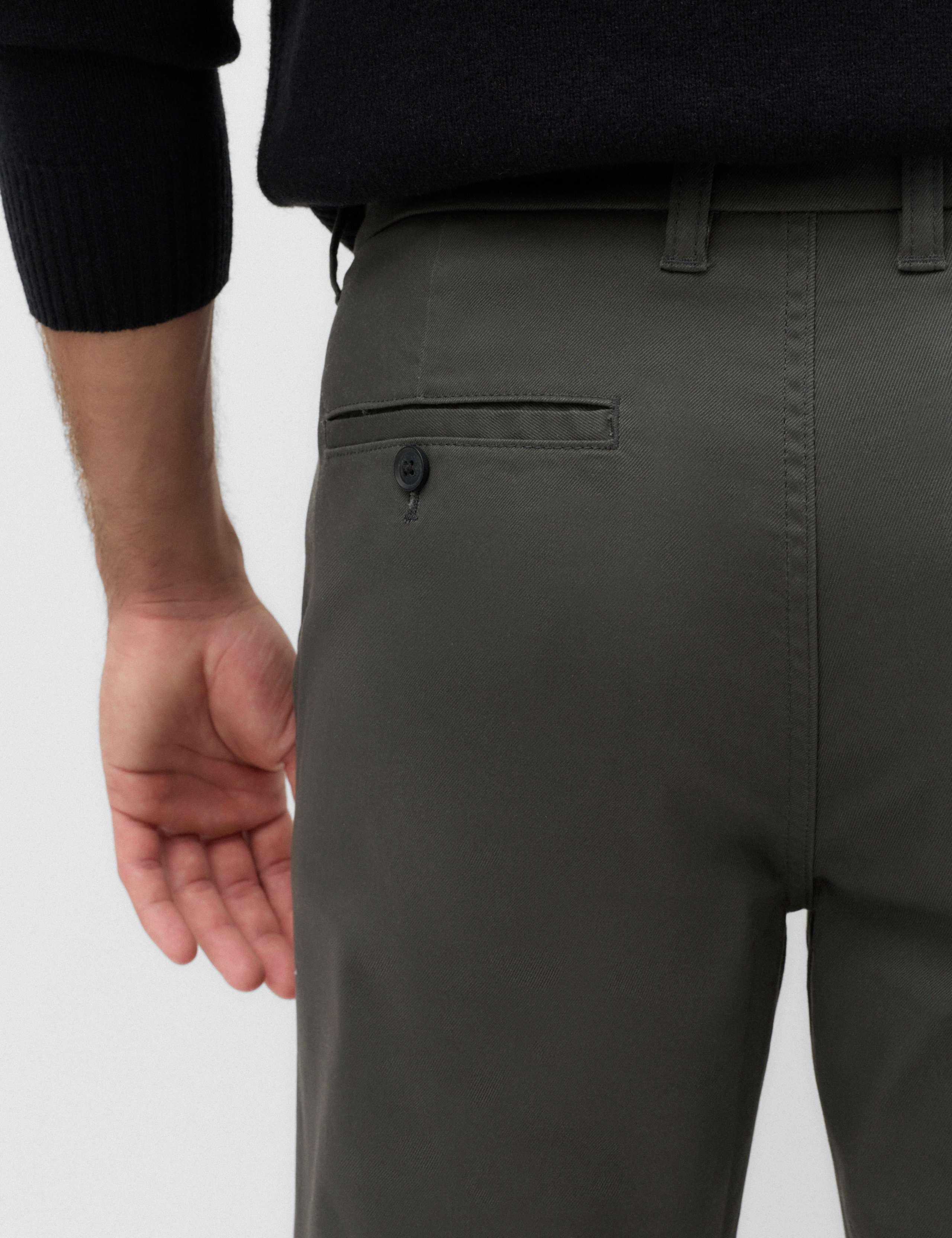 Regular Fit Twill Chinos 4 of 6