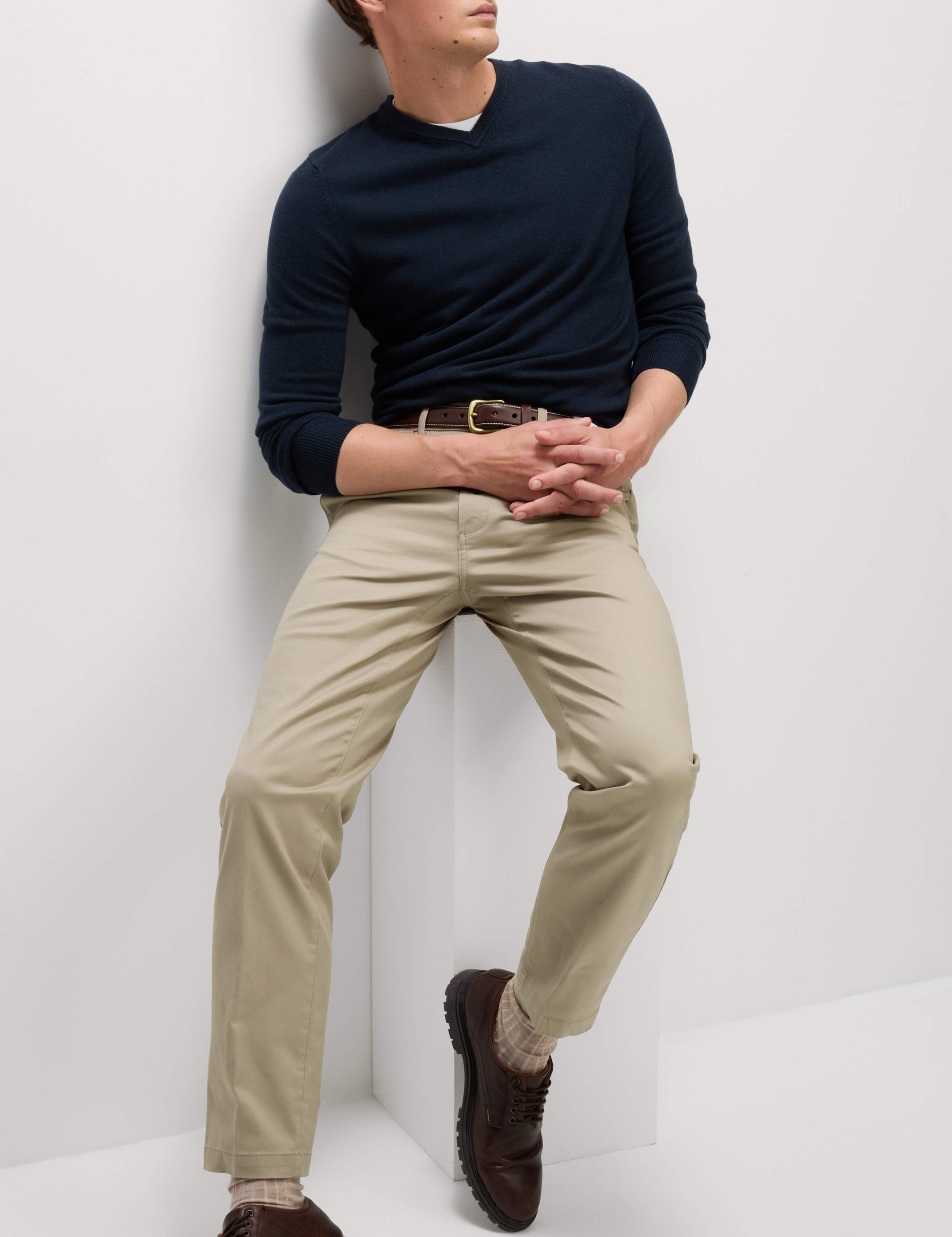 Regular Fit Twill Chinos 6 of 6