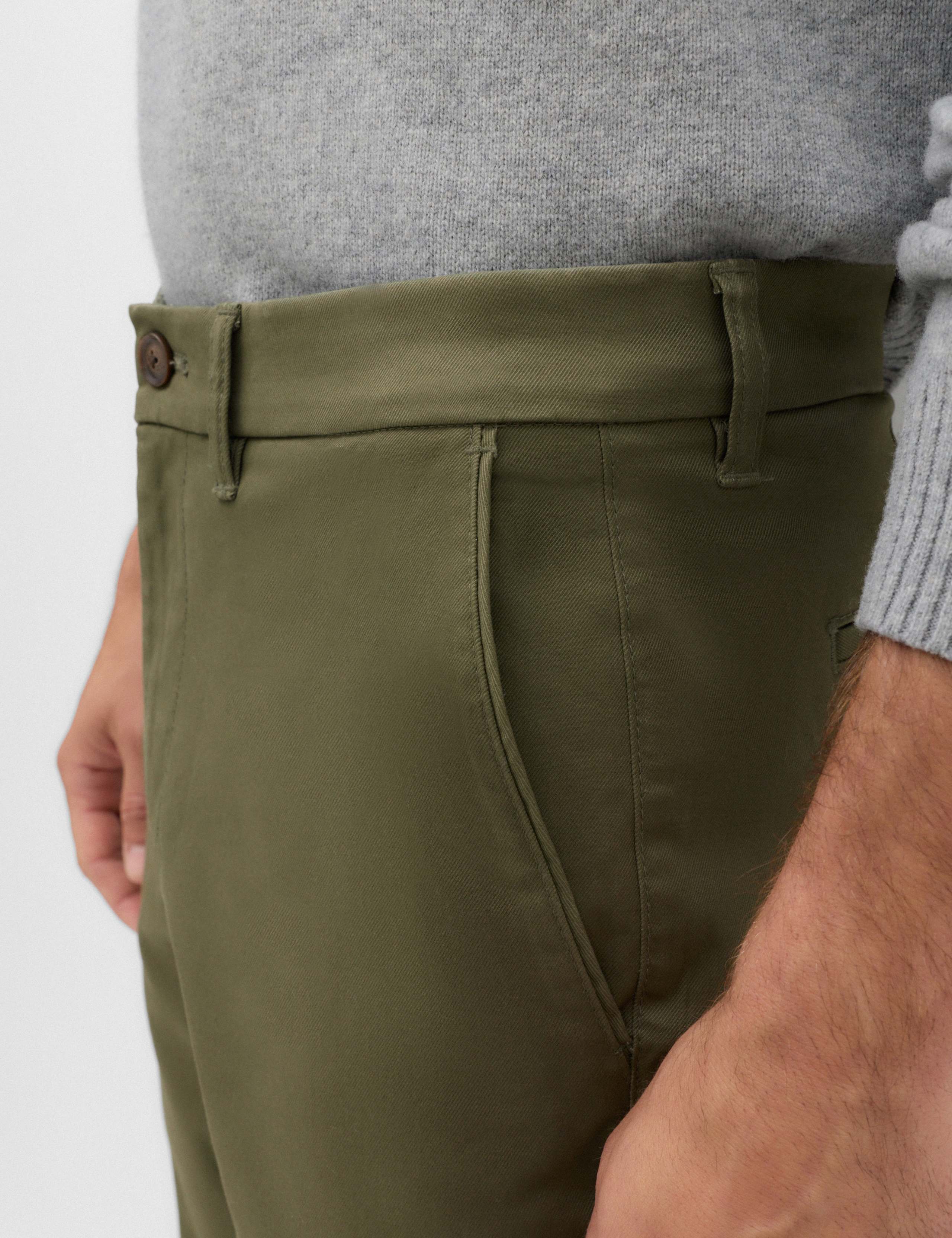 Regular Fit Twill Chinos 3 of 6