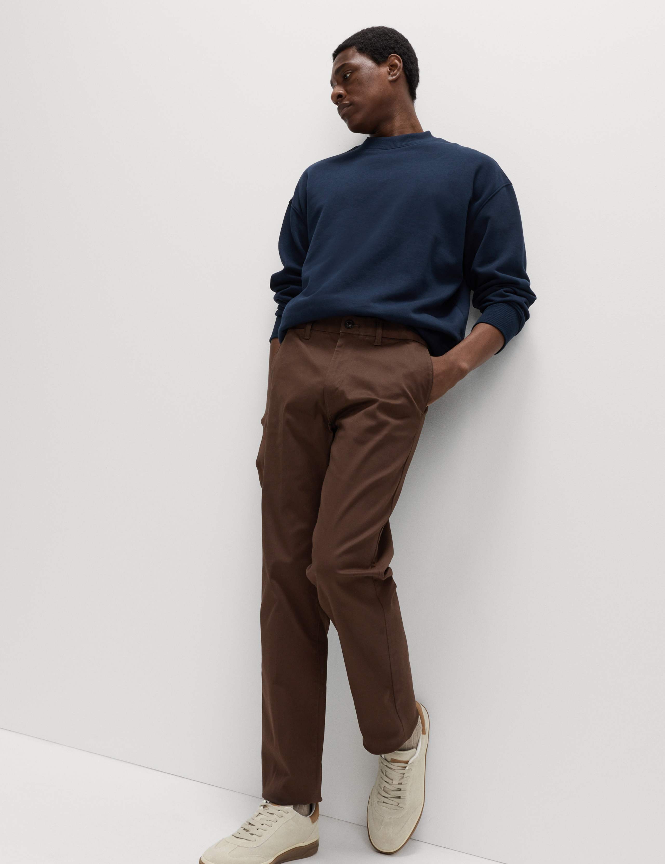 Regular Fit Twill Chinos 1 of 6