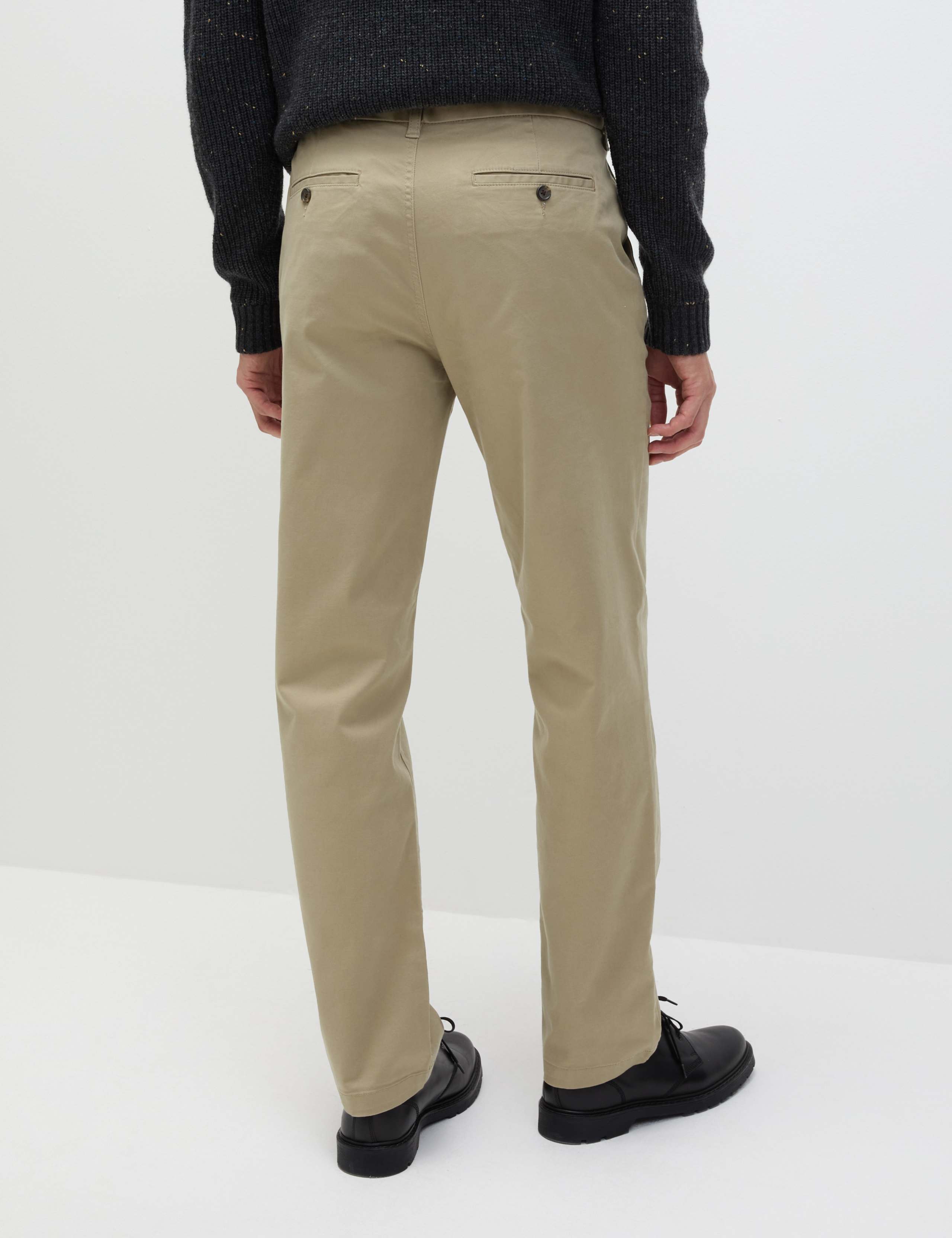 Regular Fit Heritage Twill Pleated Chinos 5 of 6