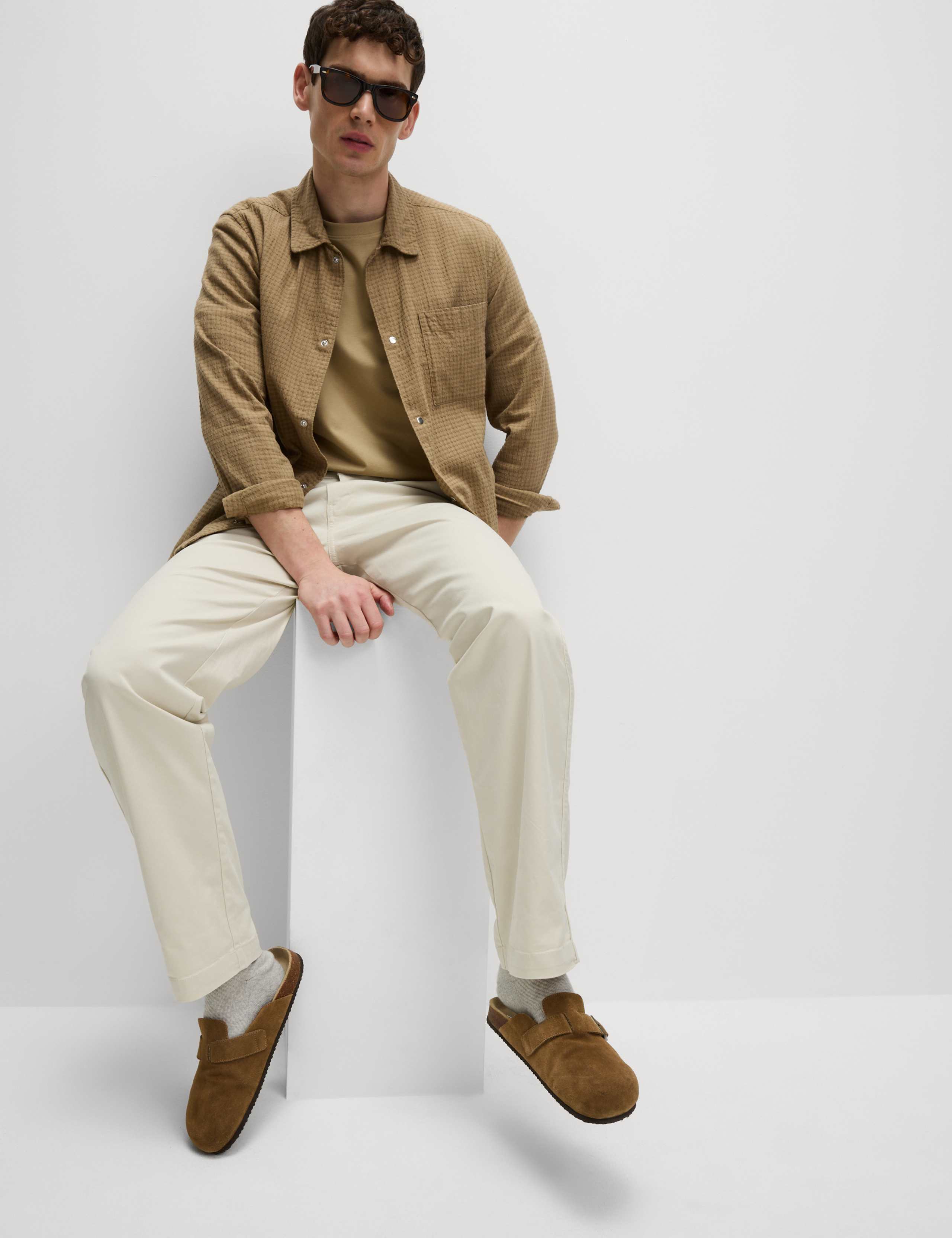 Straight Fit Side Tab Trousers 5 of 6