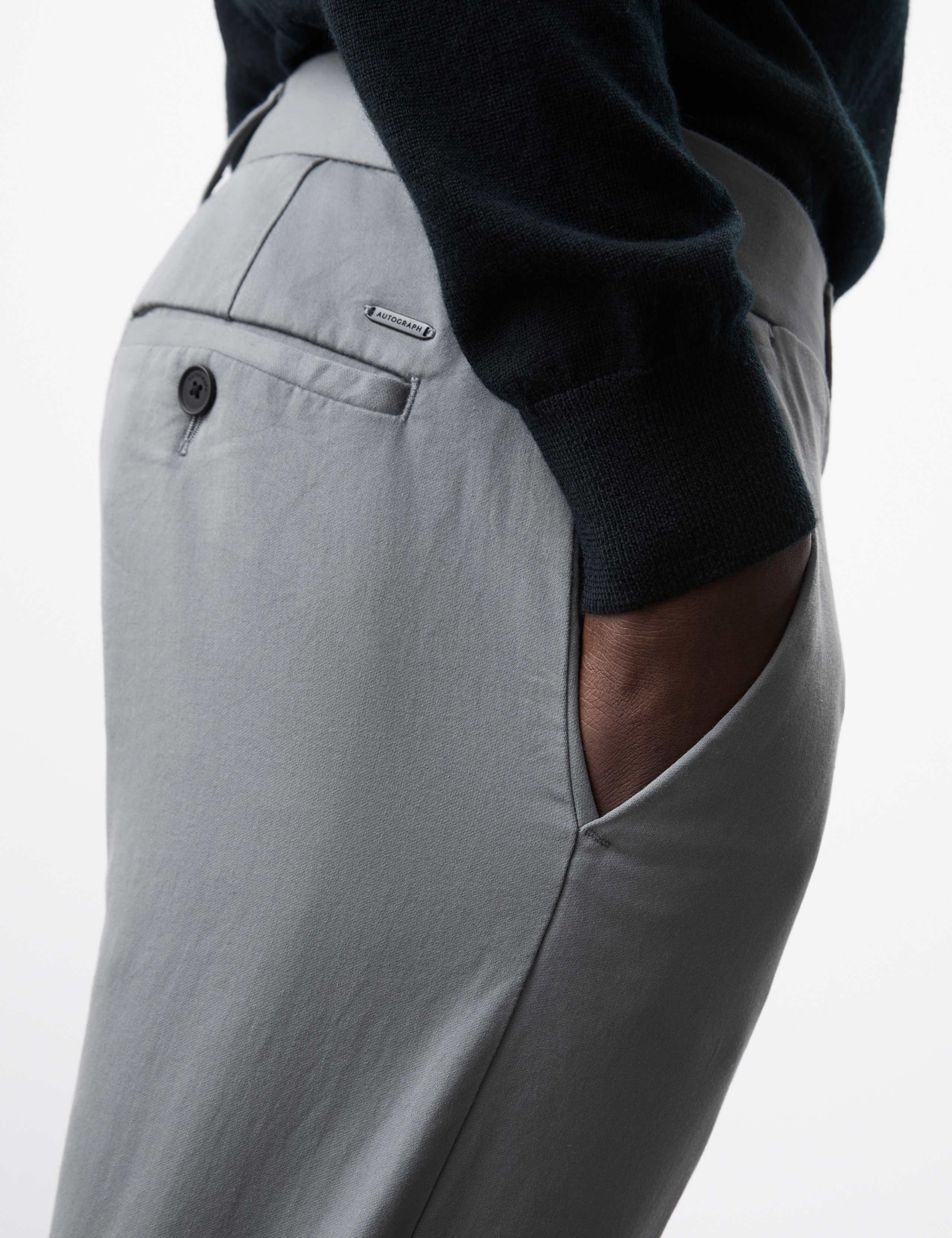Slim Fit Italian Chinos 3 of 6