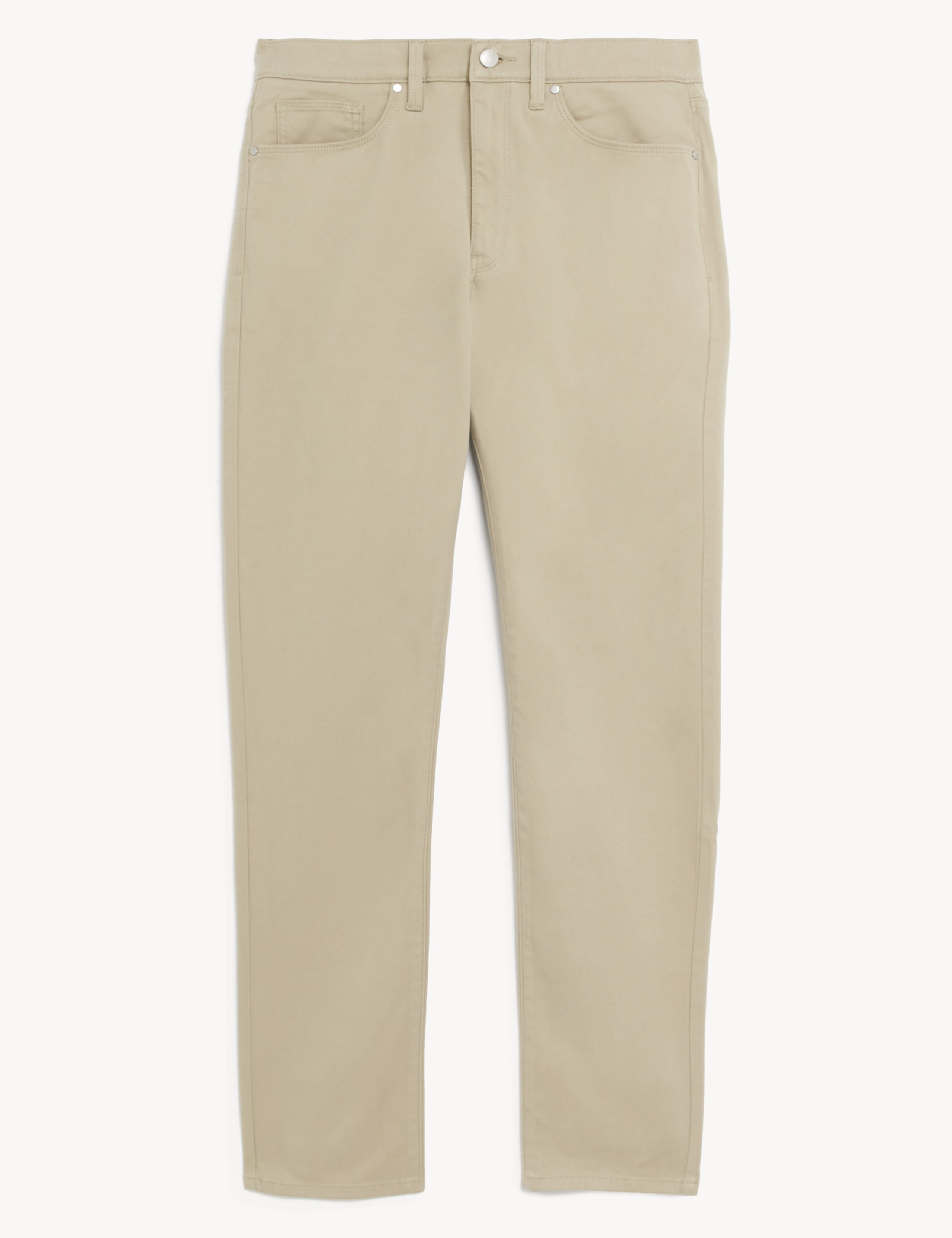 Slim Fit Italian 5 Pocket Trousers 2 of 7