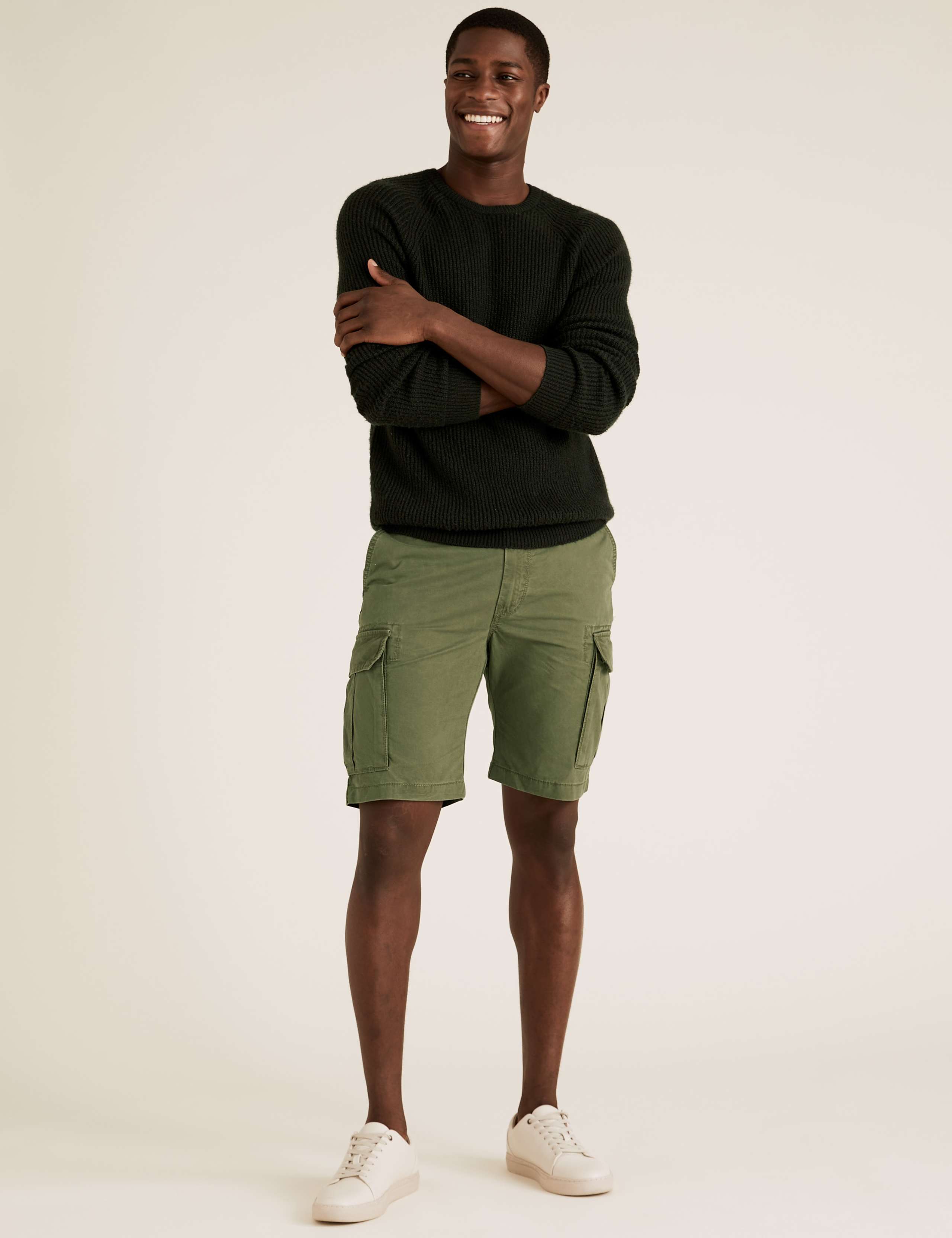 Pure Cotton Cargo Shorts 3 of 4