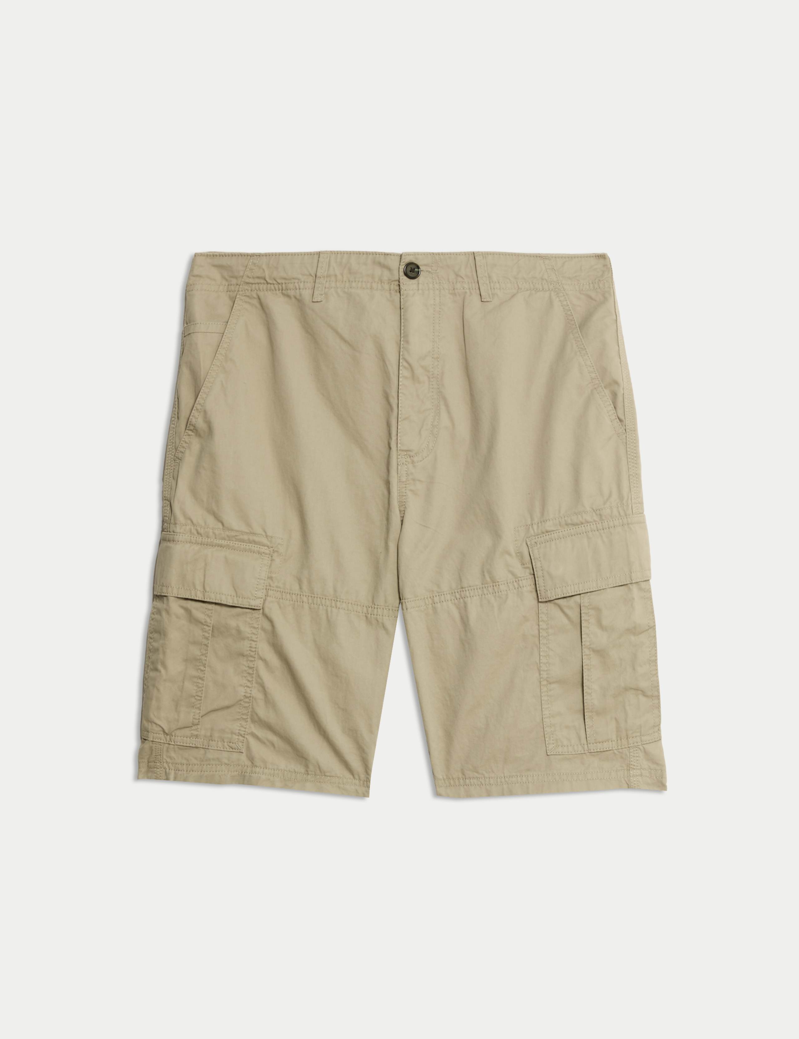 Pure Cotton Lightweight Cargo Shorts 2 of 5