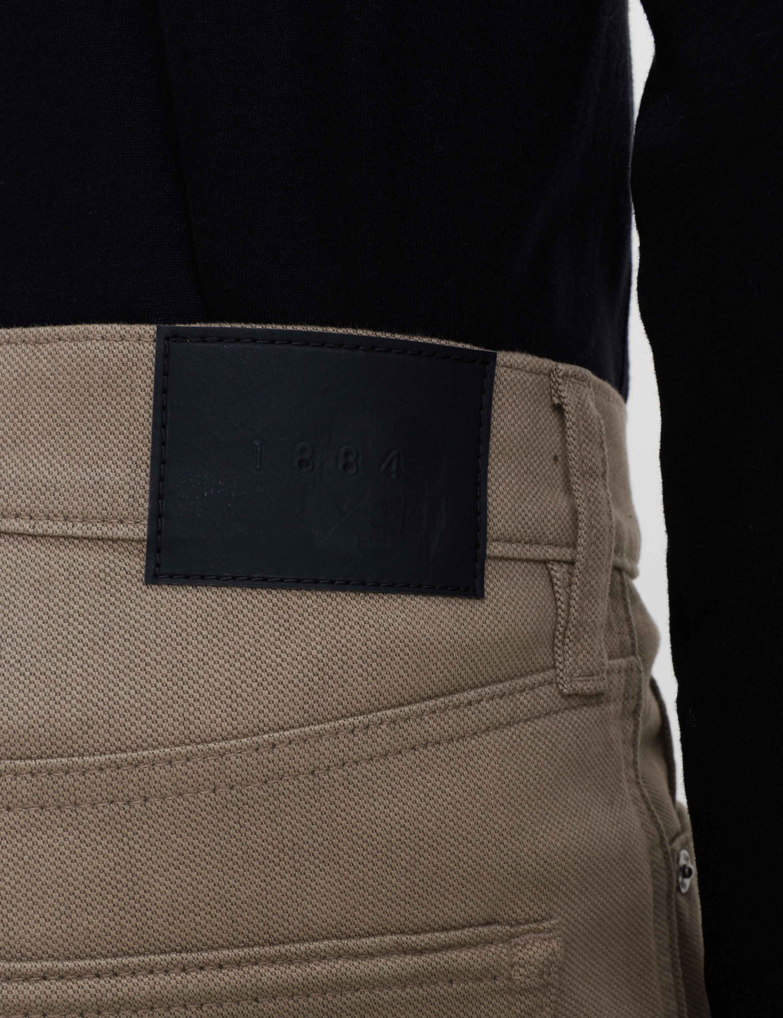 Straight Fit Textured 5 Pocket Trousers 6 of 6