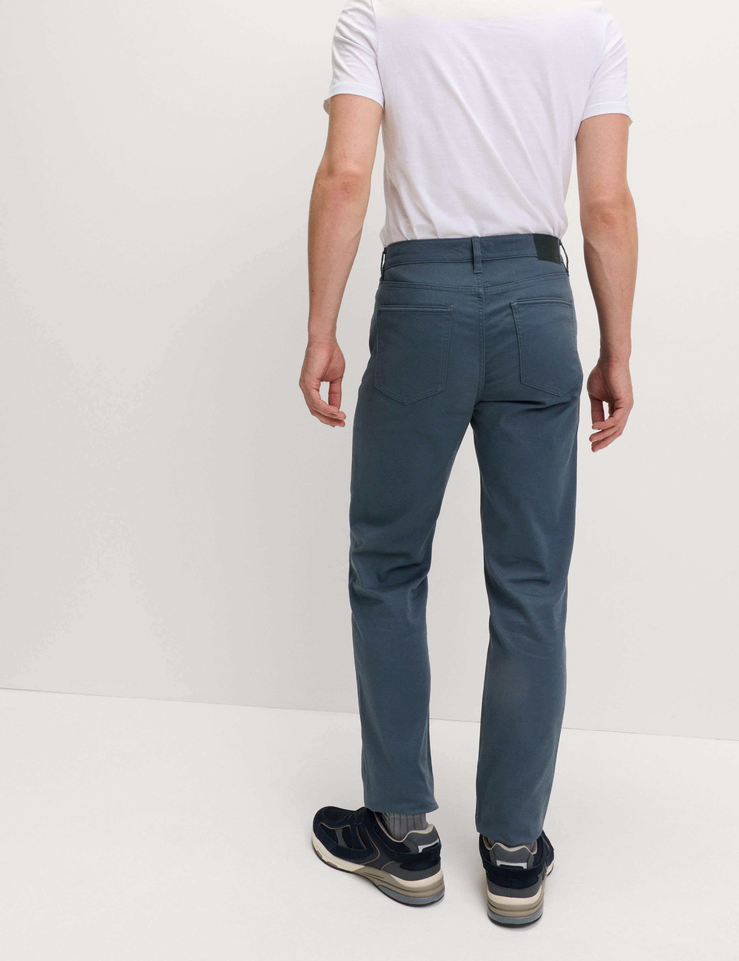 Straight Fit Textured 5 Pocket Trousers 4 of 6