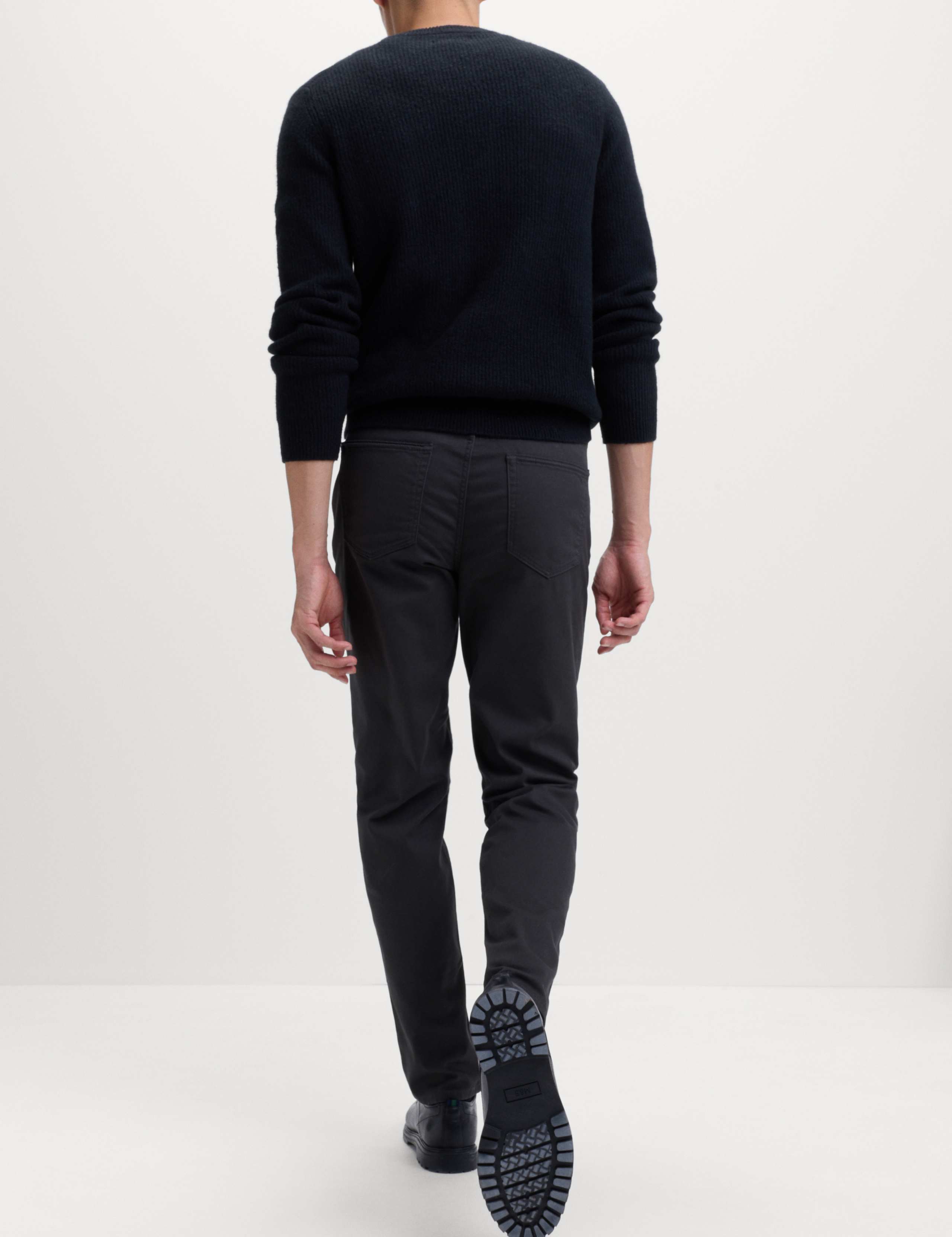 Straight Fit Textured 5 Pocket Trousers 5 of 5