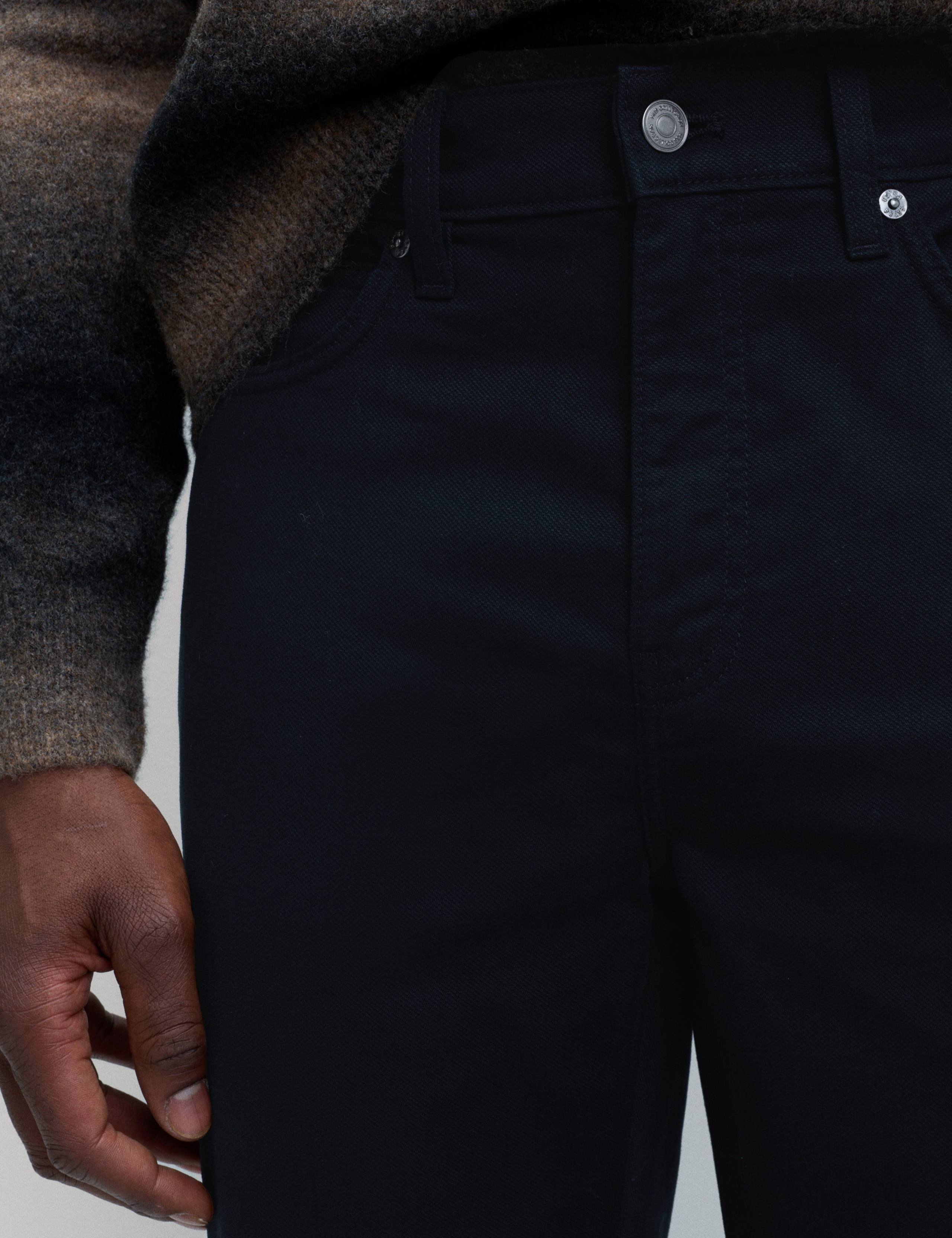 Straight Fit Textured 5 Pocket Trousers 5 of 6