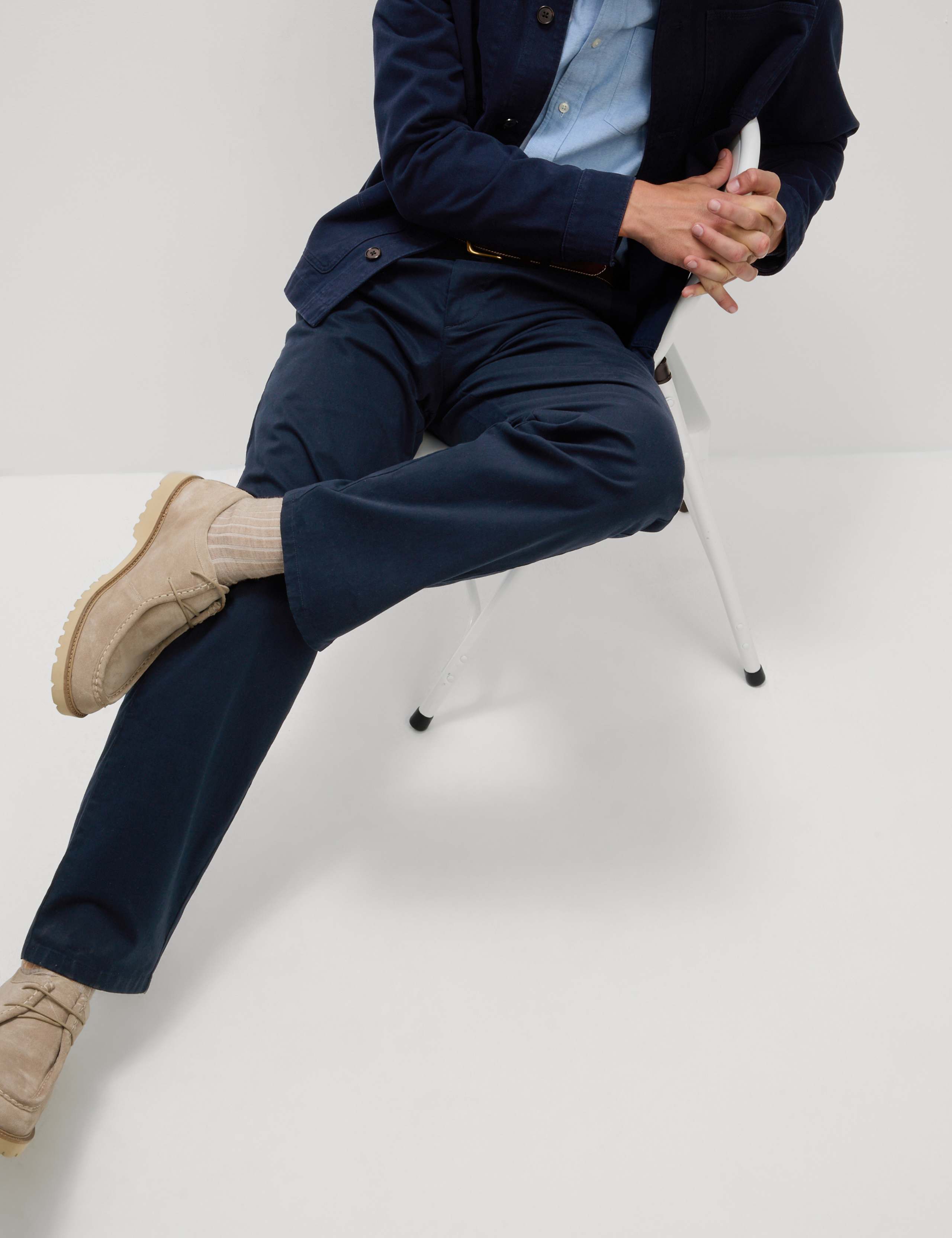 Loose Fit Stretch Chinos 3 of 5