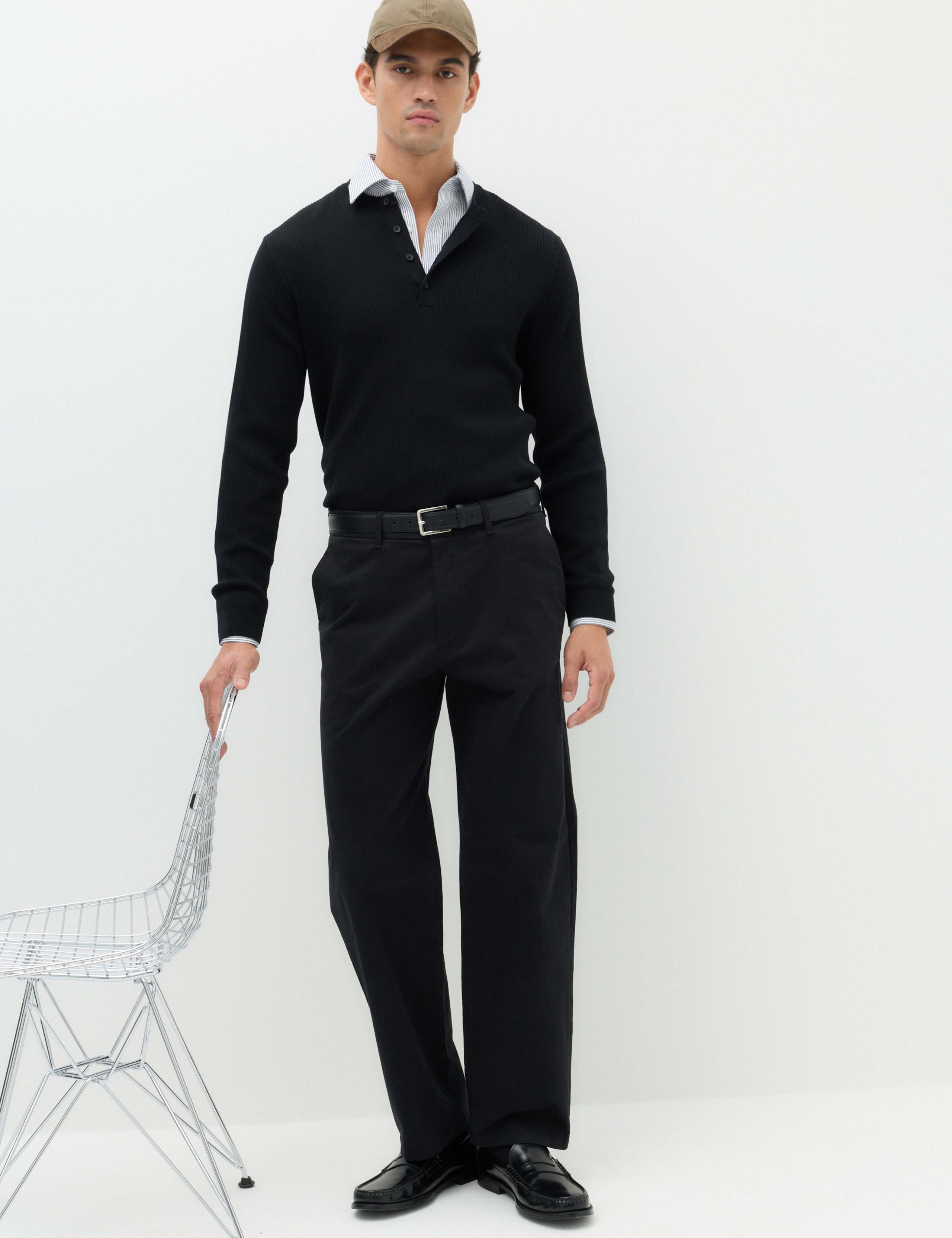 Loose Fit Stretch Chinos 6 of 6