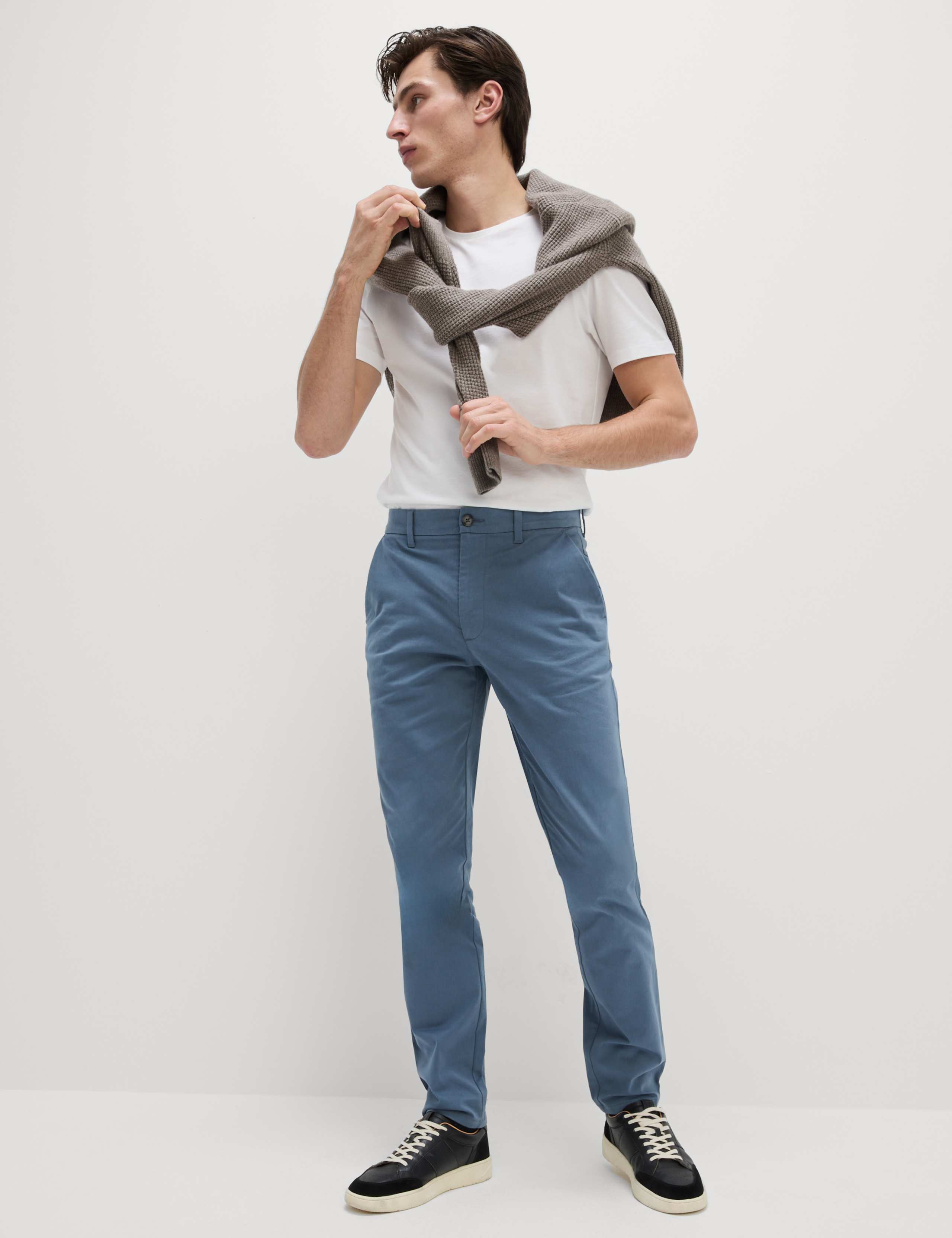 Slim Fit Stretch Chinos 1 of 5