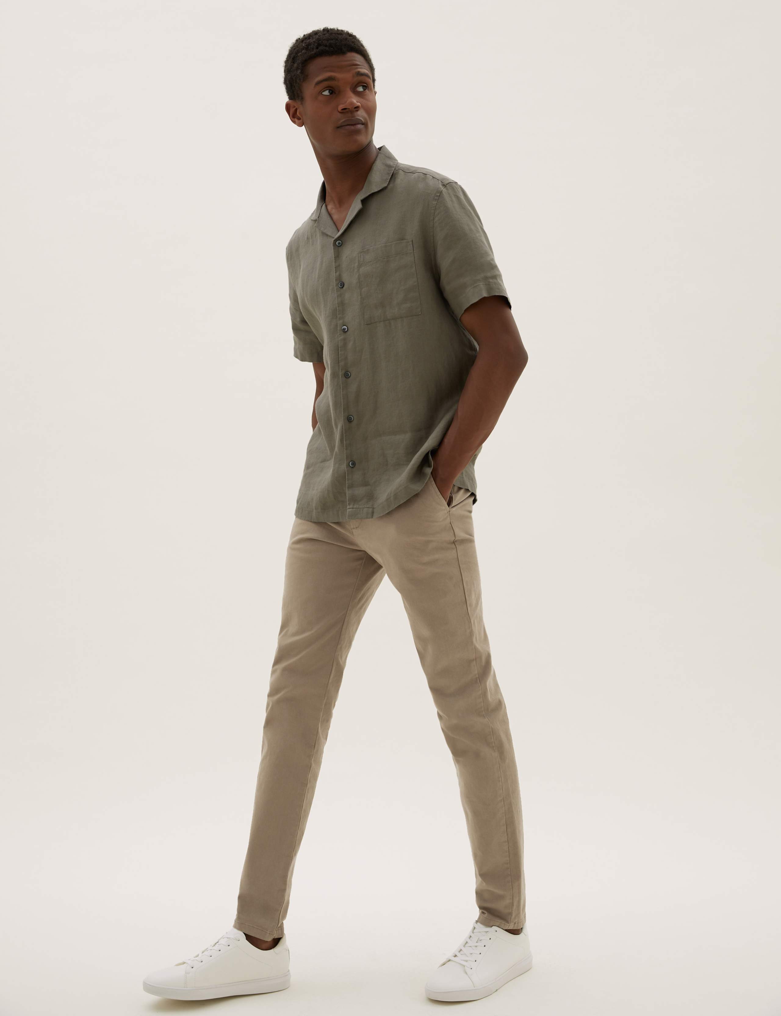 Skinny Fit Stretch Chinos 1 of 5