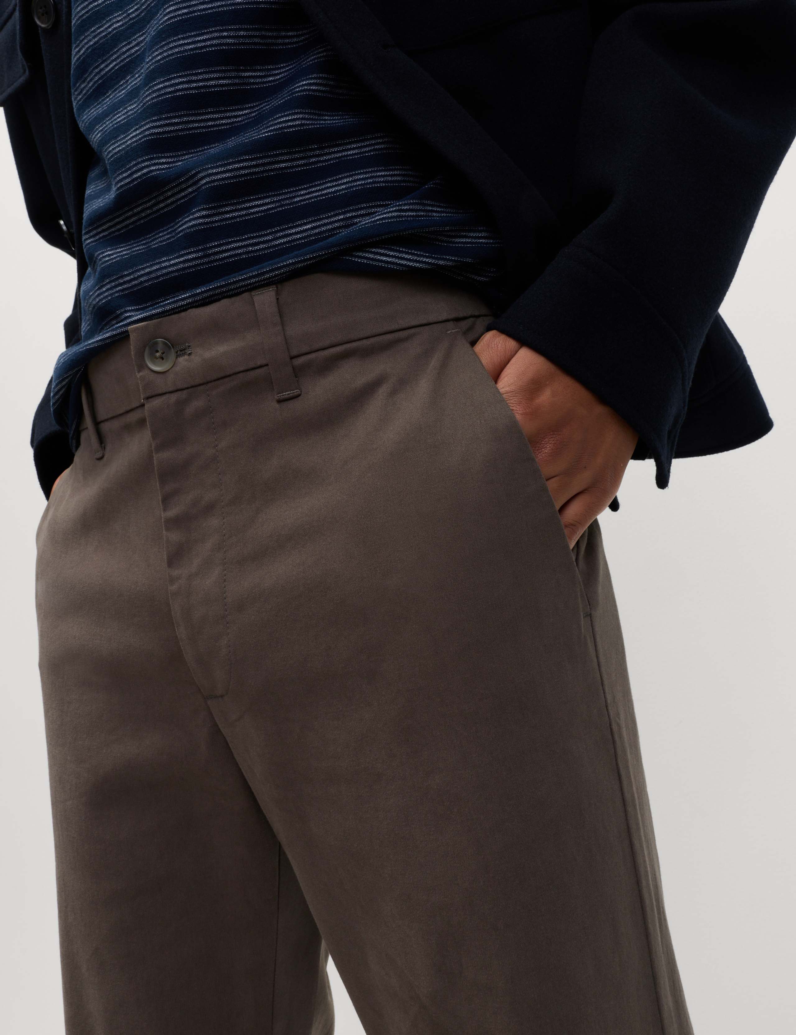 Slim Fit Cotton Rich Stretch Chinos 4 of 5
