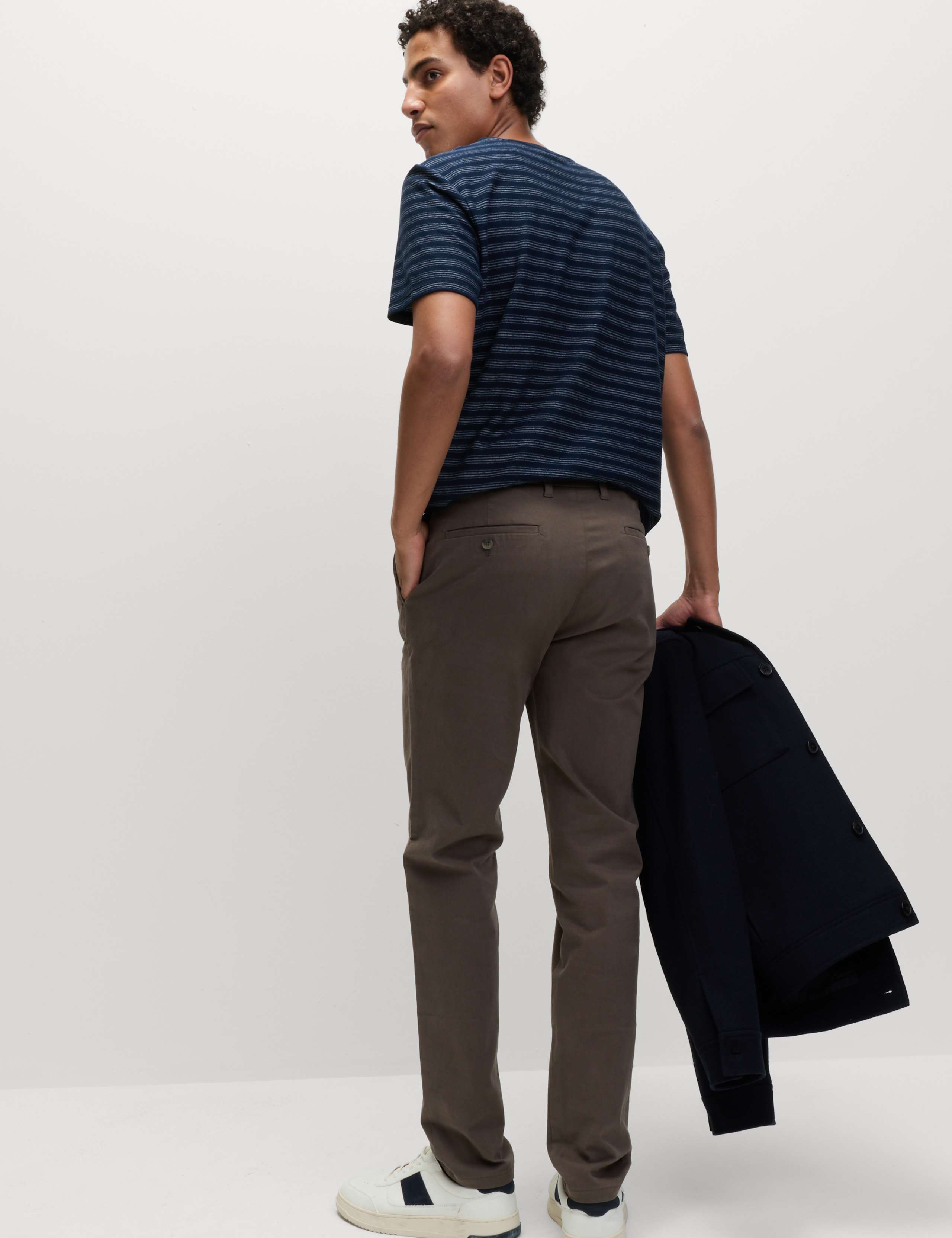 Slim Fit Cotton Rich Stretch Chinos 5 of 5