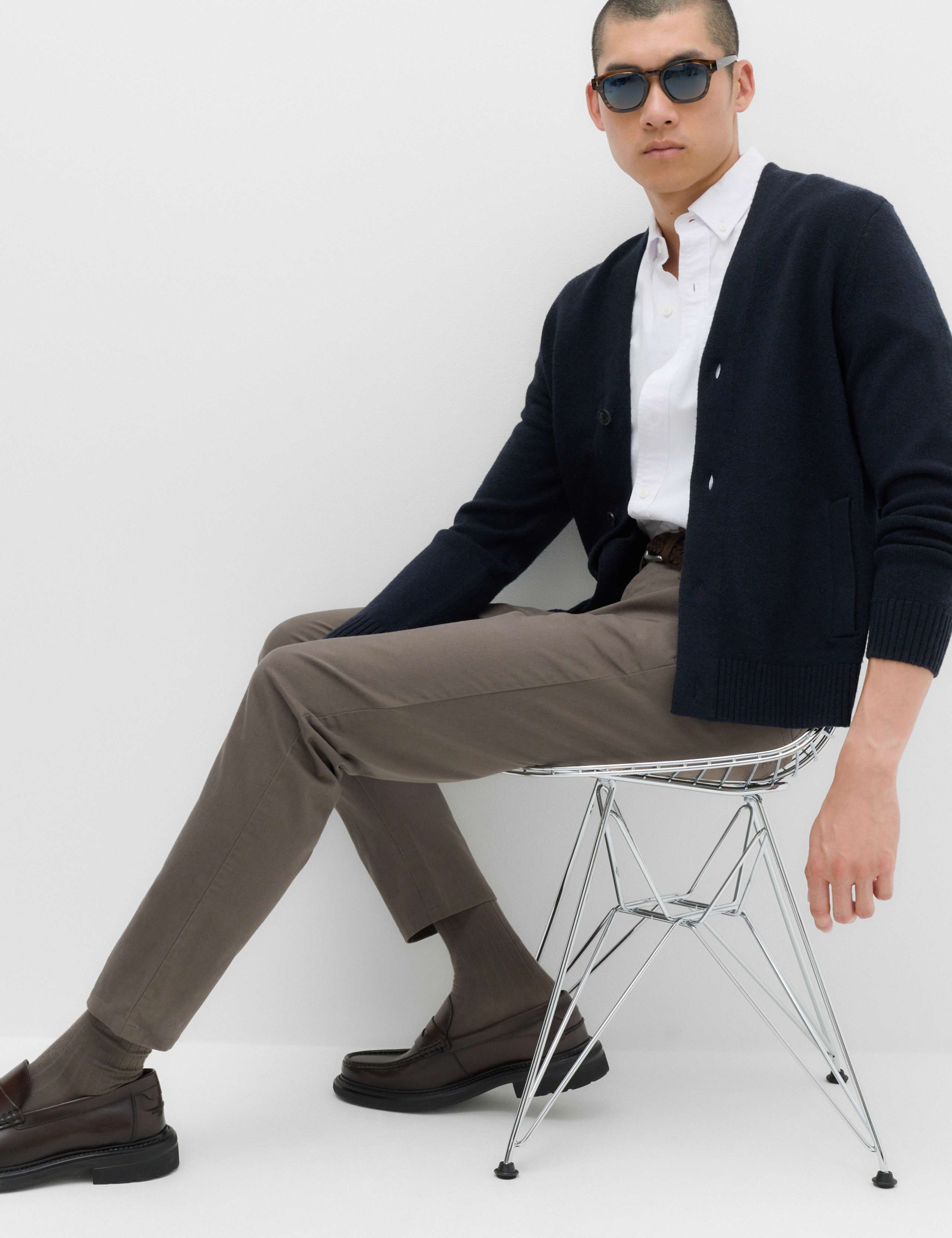 Slim Fit Cotton Rich Stretch Chinos 6 of 6