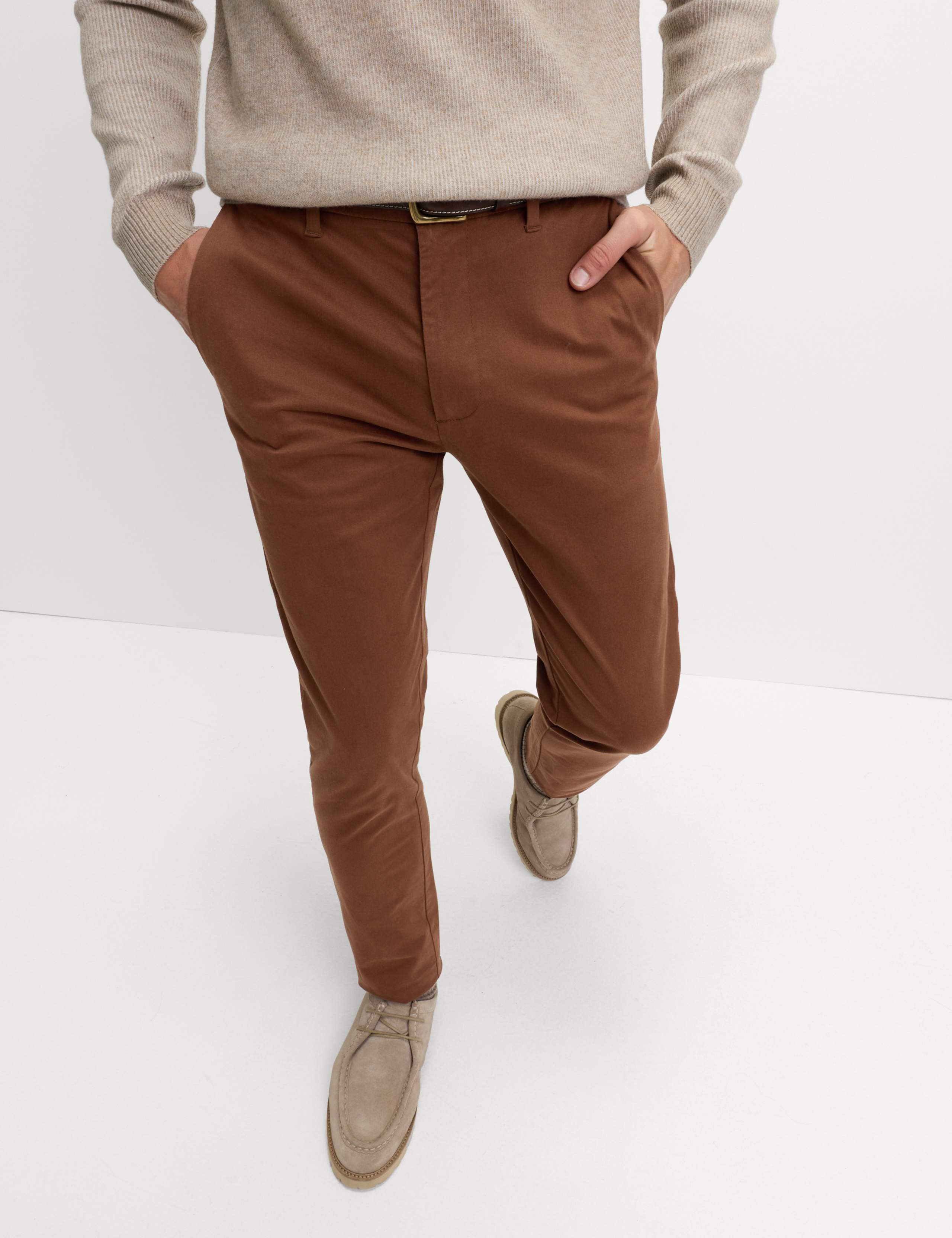 Slim Fit Cotton Rich Stretch Chinos 3 of 5